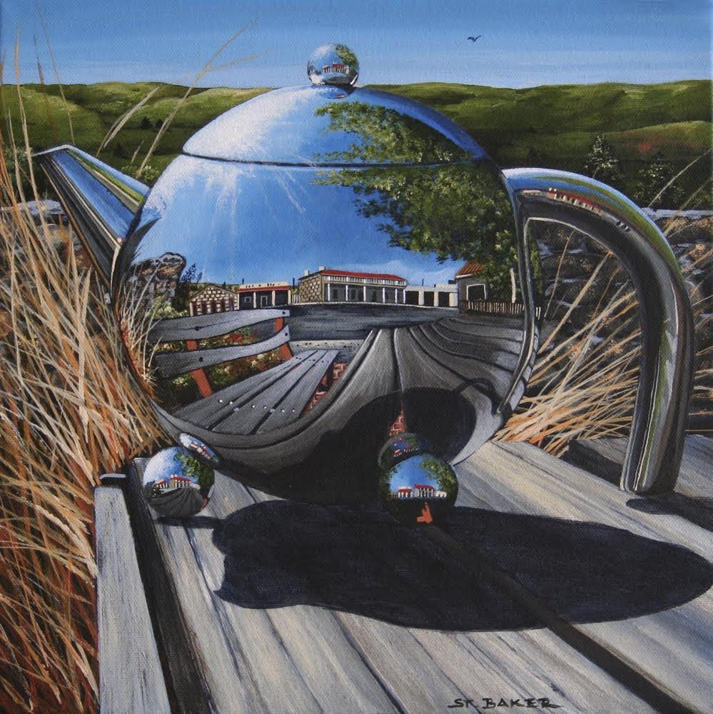 Clyde Reflection   *   30cm x 30cm 