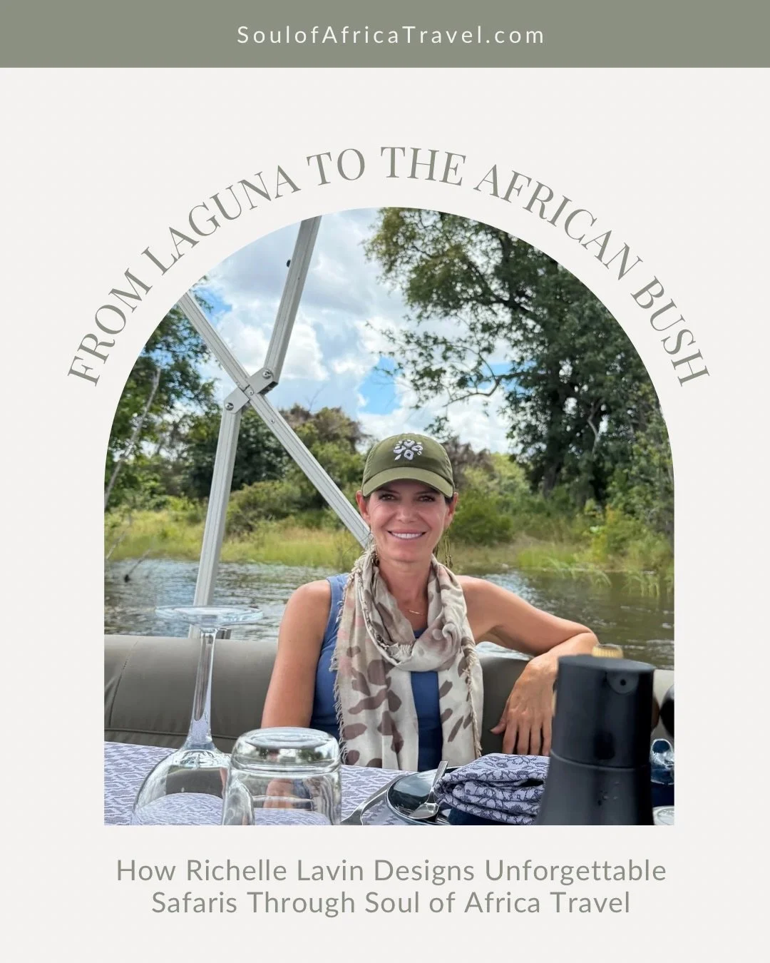 Years ago, Richelle Lavin was camping in the African bush with her kids when a bull elephant walked straight into their campsite and started shaking the tree above them for fruit.

That moment stuck with her.

Not because it was dramatic, but because