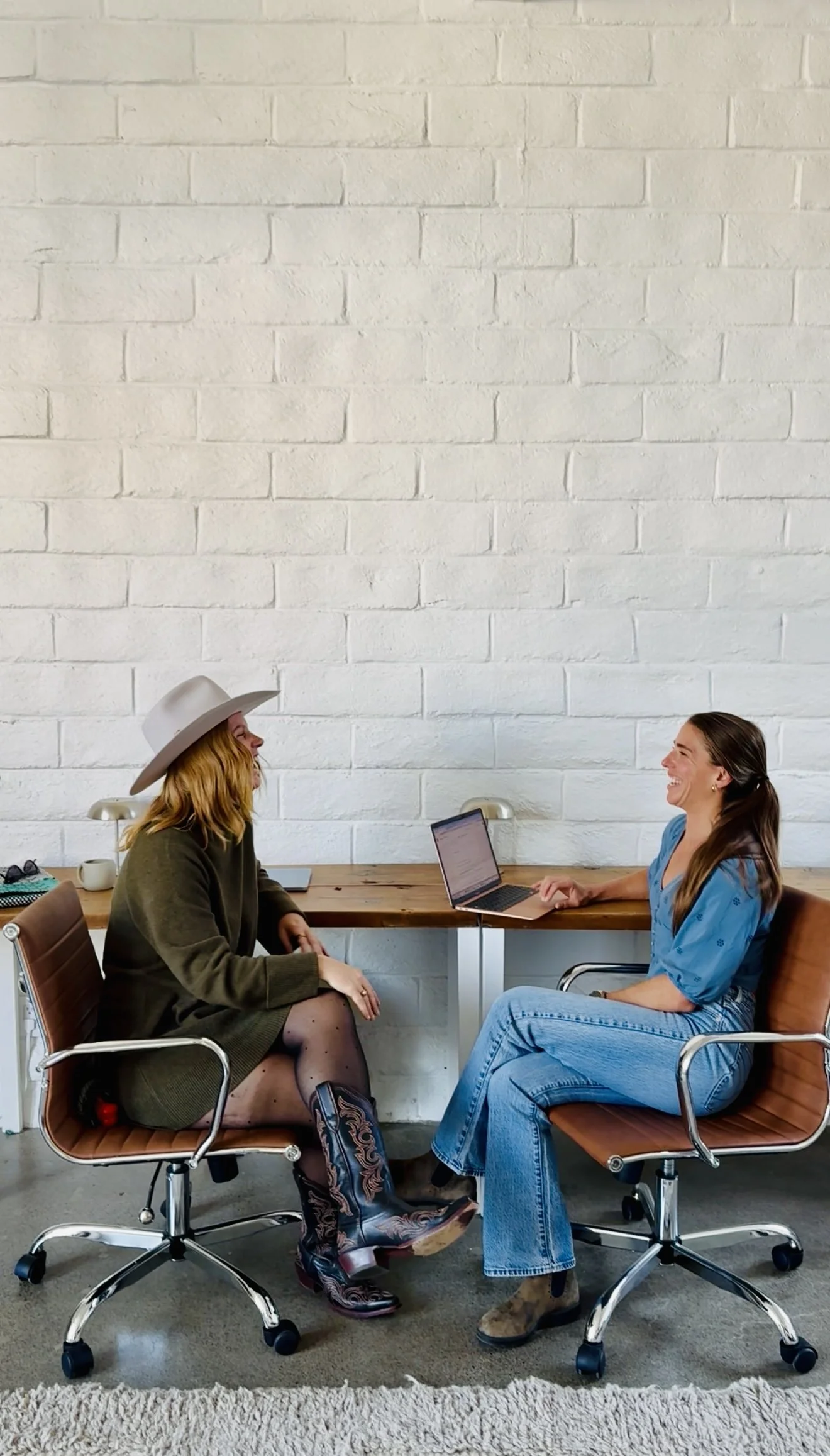 Gina Parlette with Lindsay DeLong in Laguna Beach
