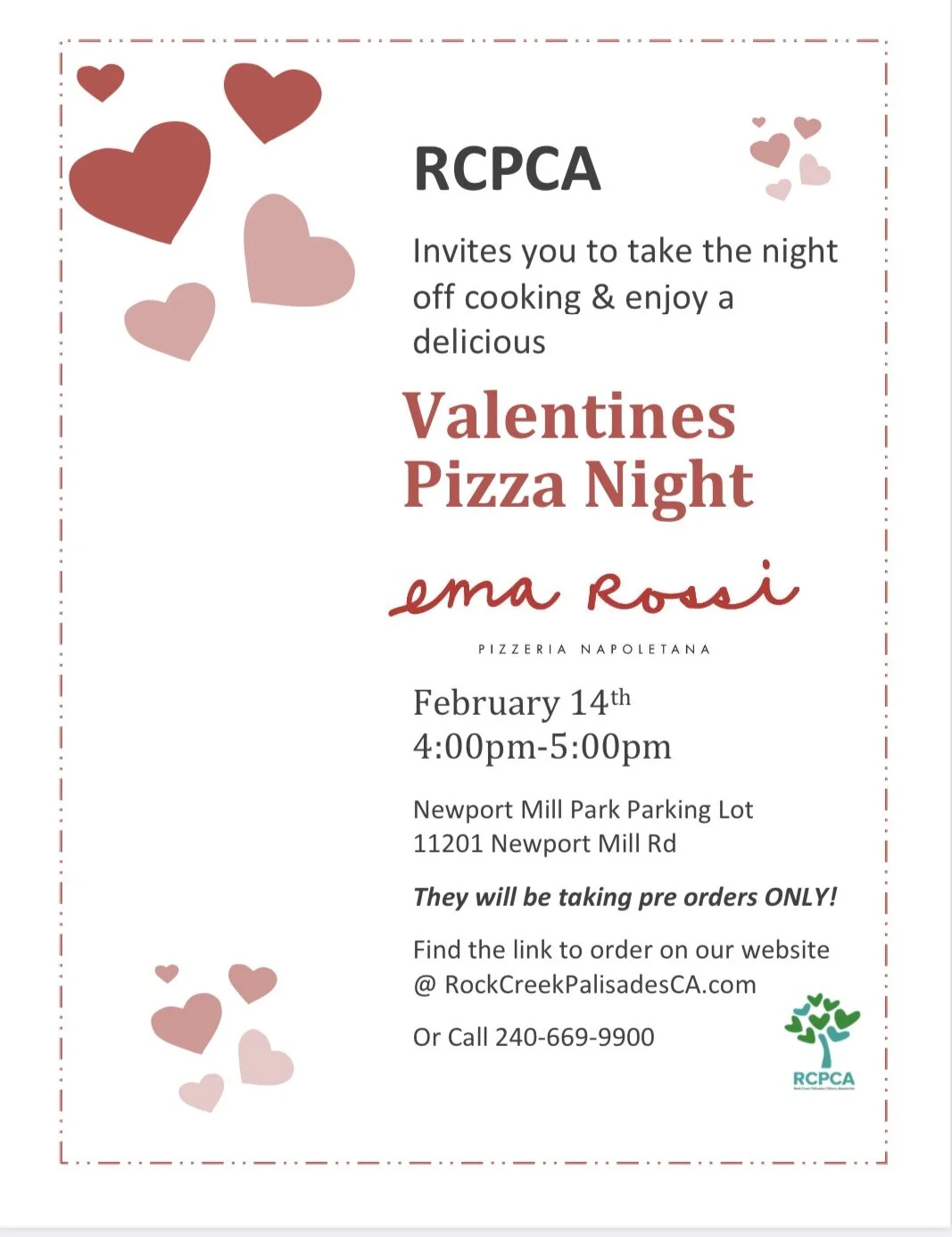Valentines Pizza night