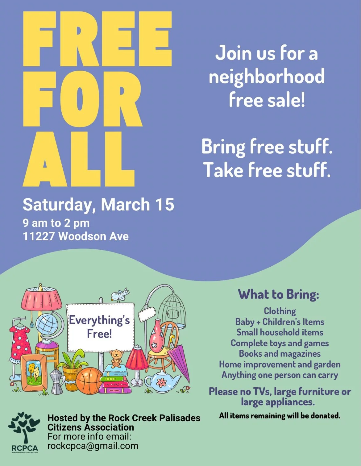Free For All: Neighbor Free Sale