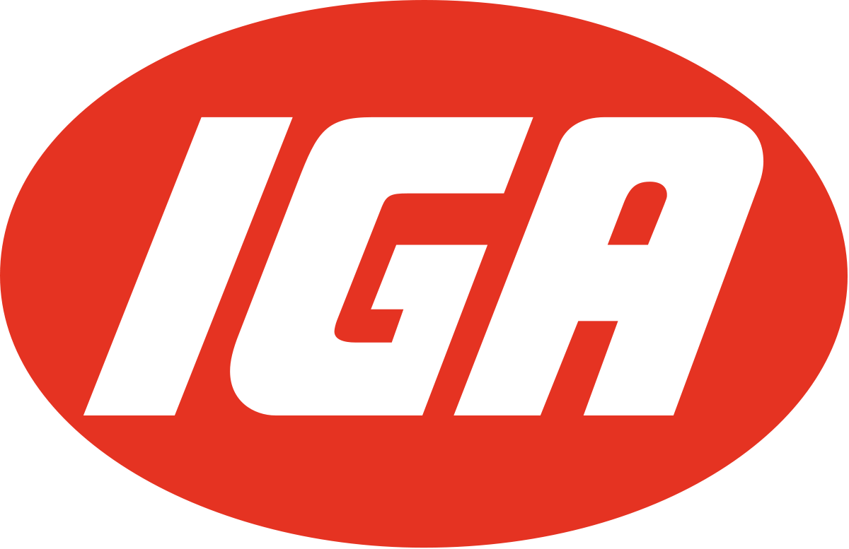 IGA (independent stores serviced by Sobeys - except BC)