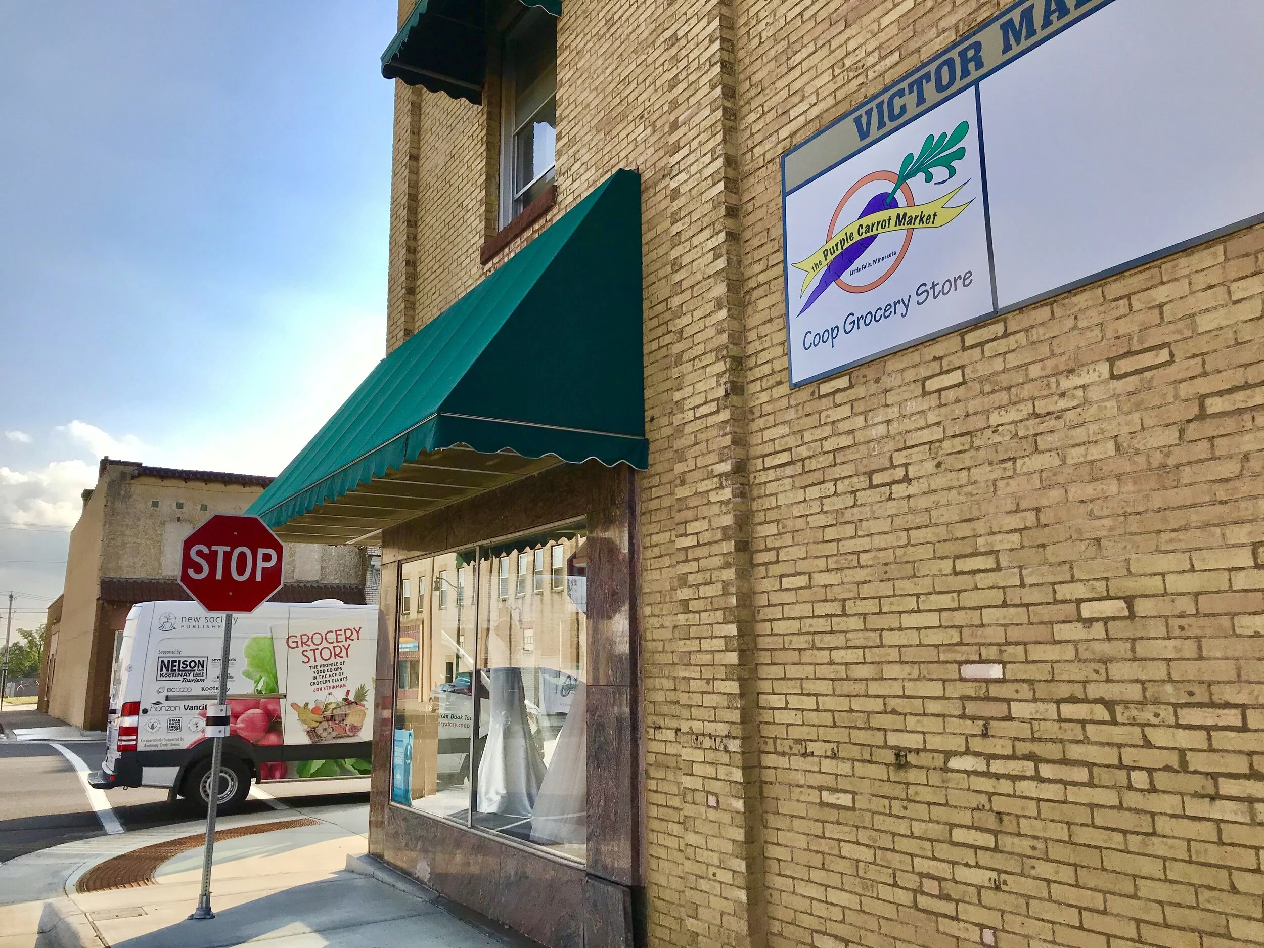 Startup: The Purple Carrot Market (Little Falls, MN). 