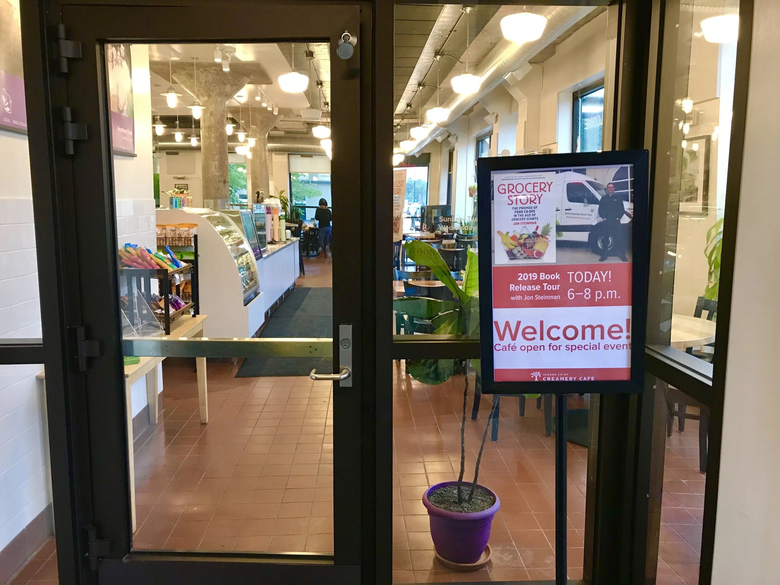 Hosted by Seward at the Creamery Cafe