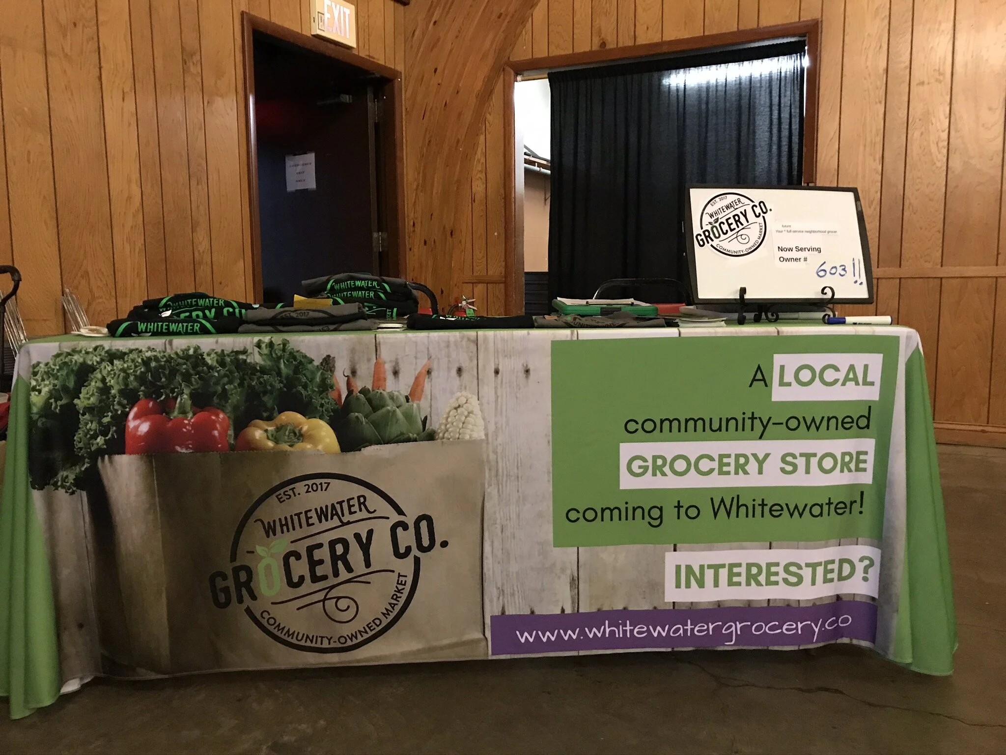 The startup Whitewater Grocery Co. (Whitewater, WI)