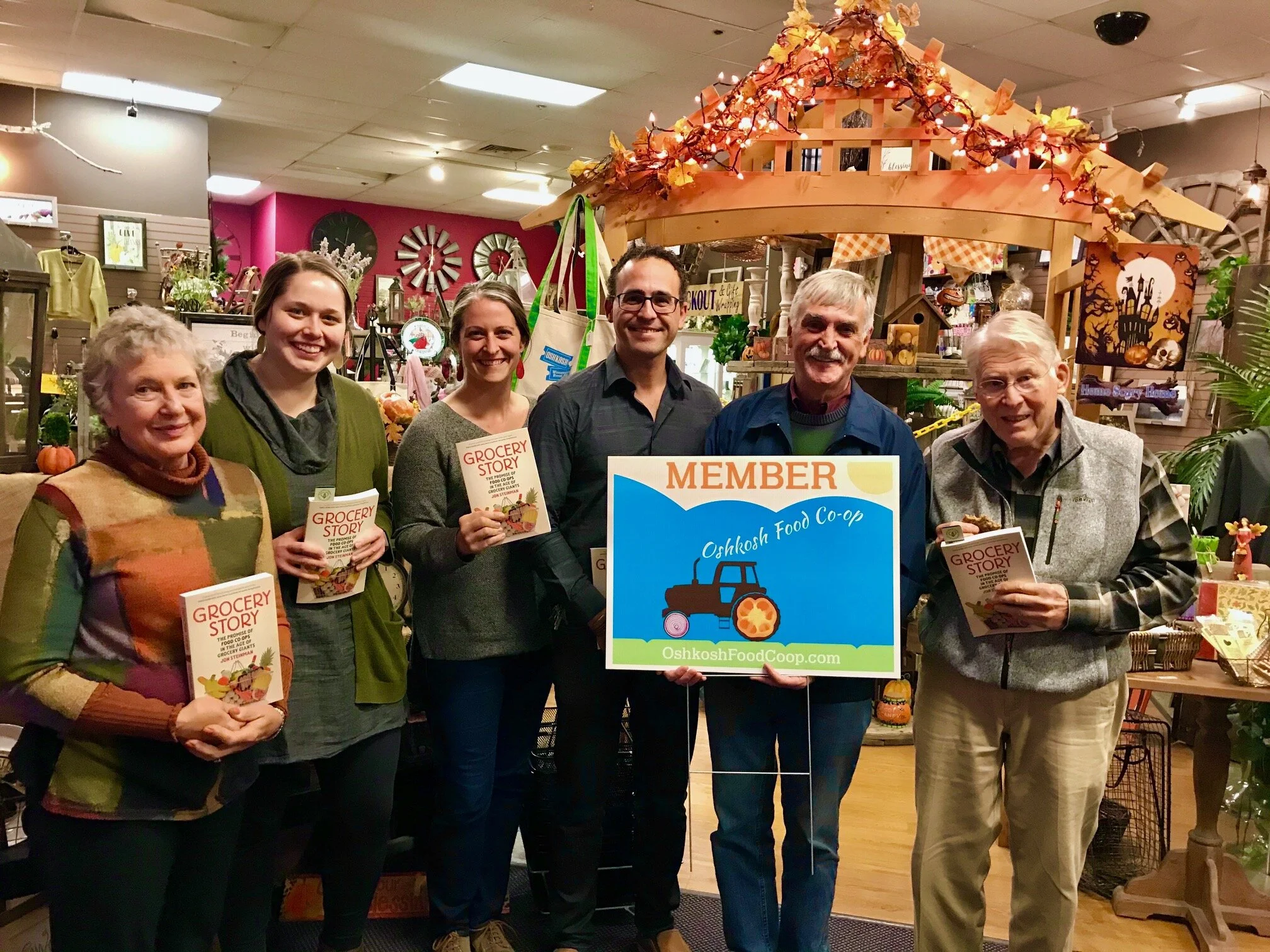 The startup Oshkosh Food Co-op with 1000+ founding owners. (Oshkosh, WI)