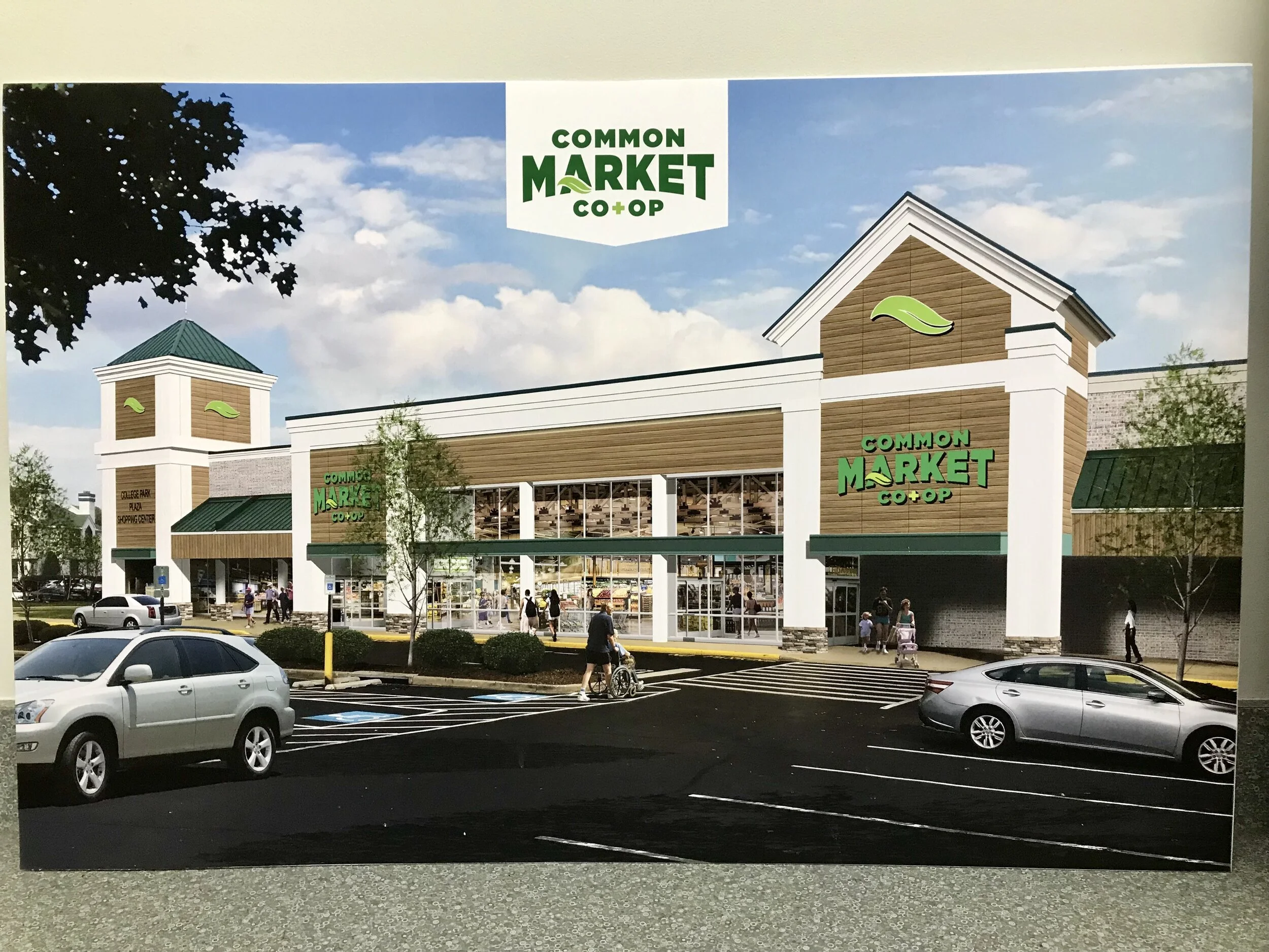 Renderings for Common Market Co-op's second location