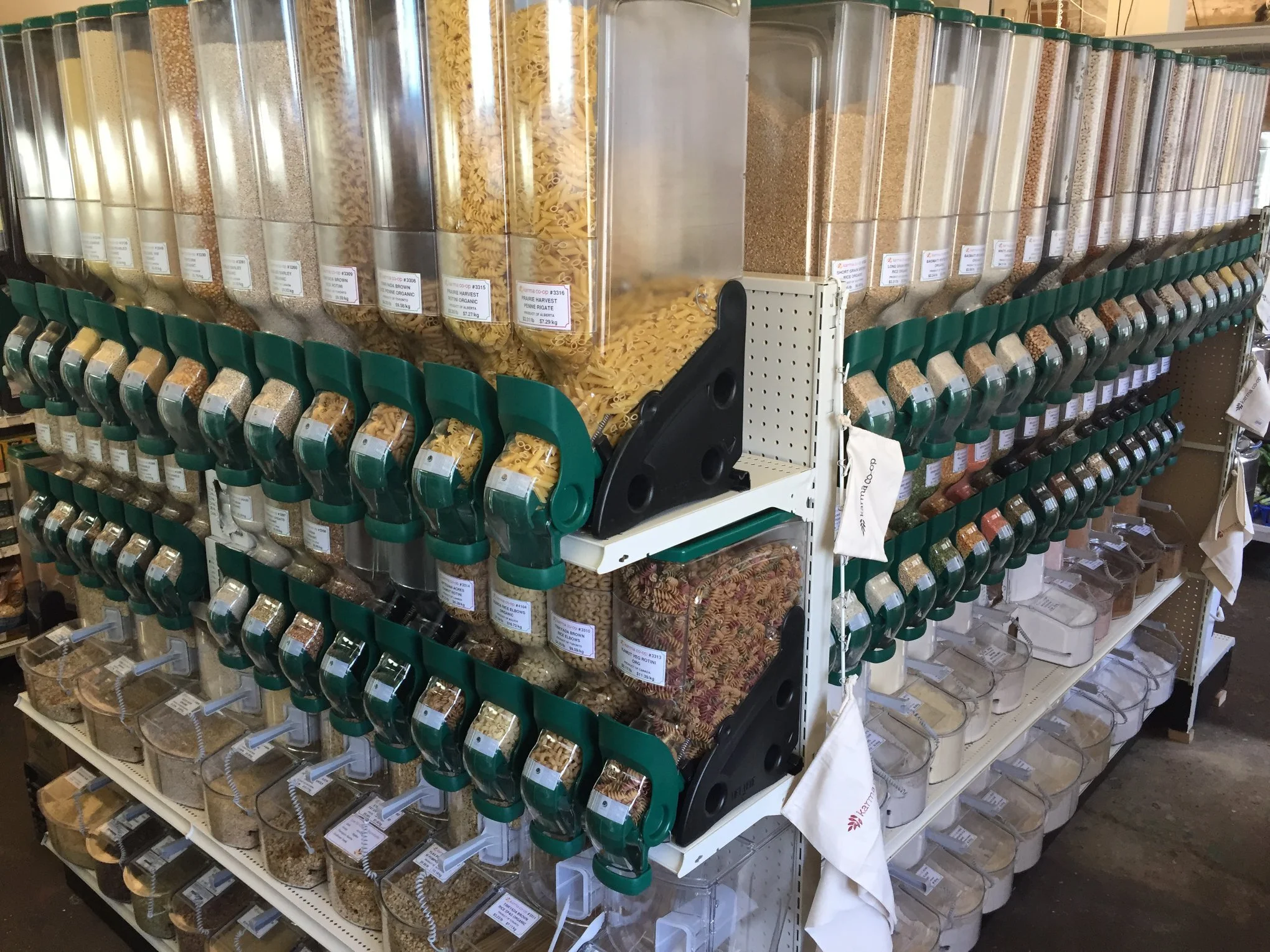 Bulk dry goods