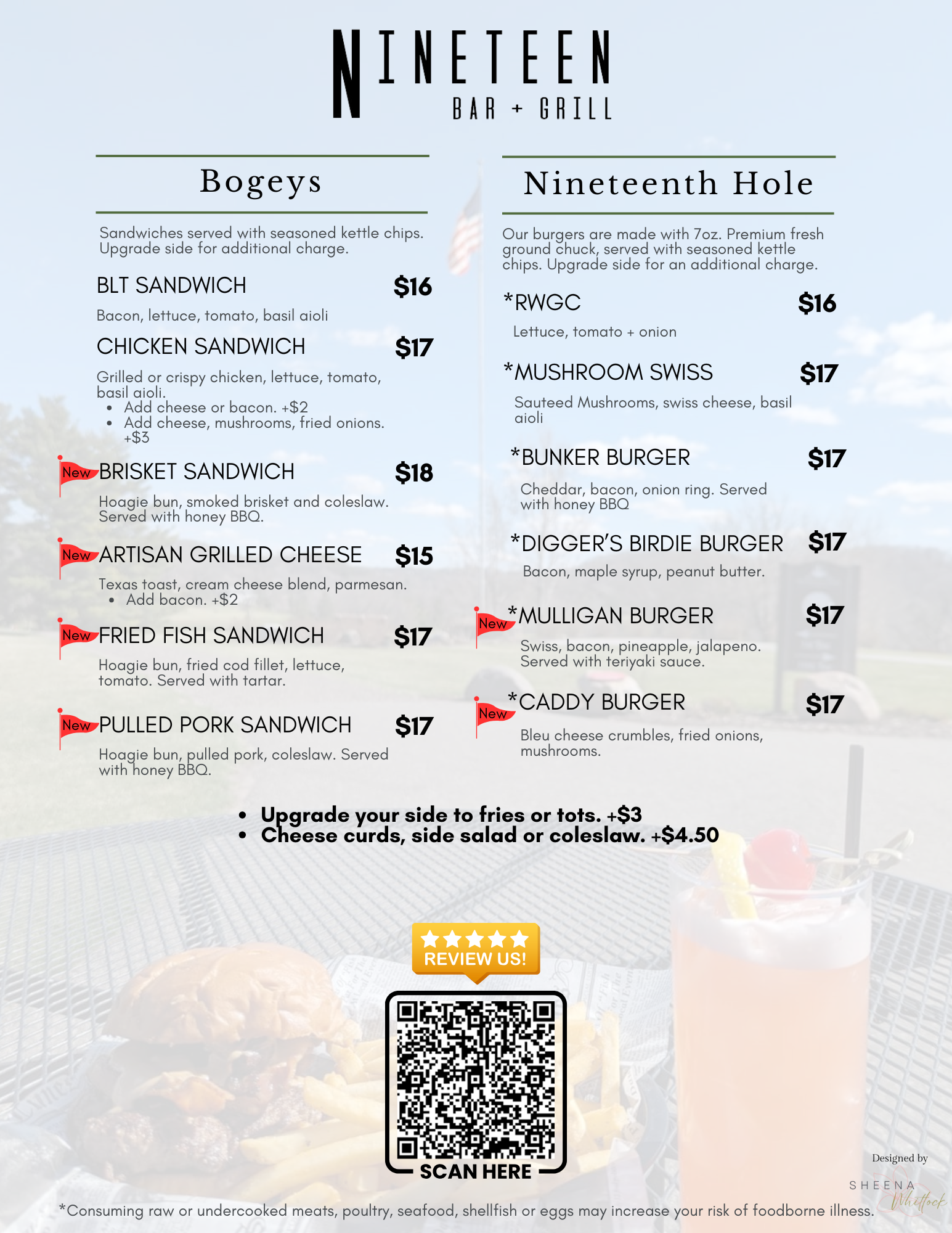 2026 nineteen bar and grill menu2