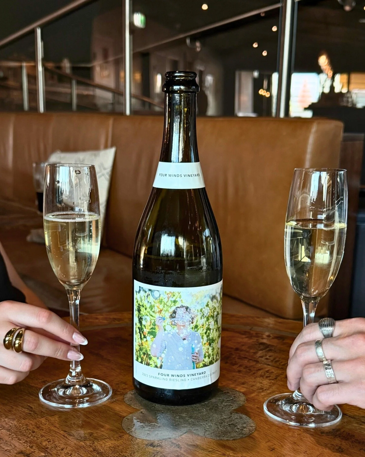 Say hello to Four Winds Sparkling Riesling &mdash; our newest addition to the wine list, from a small family-run vineyard in the Canberra District, where cool-climate days create the perfect balance of brightness and finesse.

Bright, citrusy and del