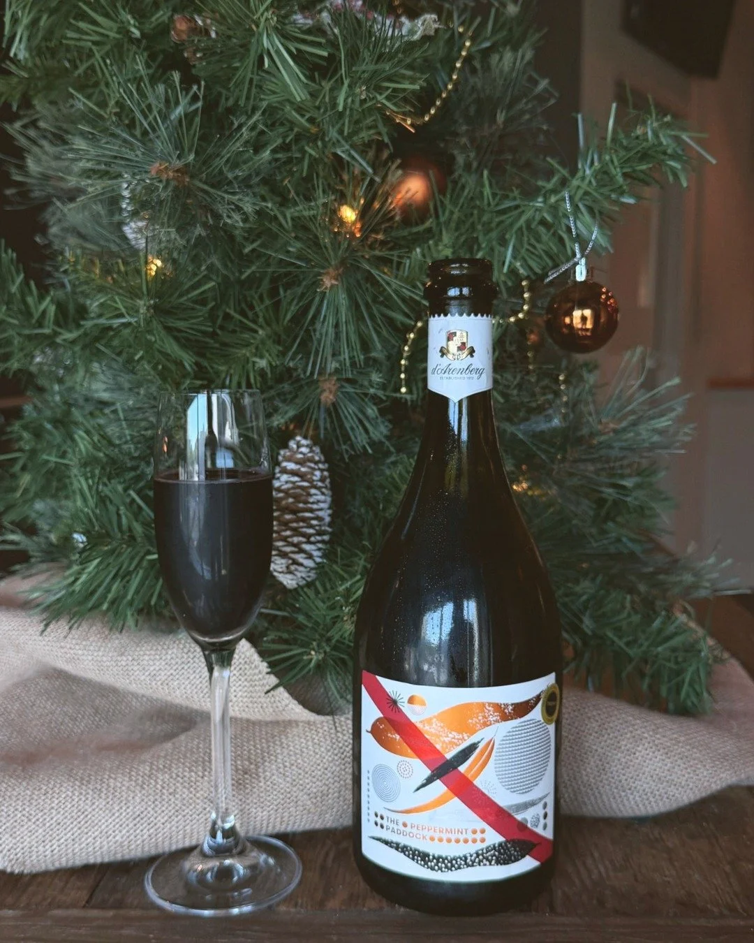 Have you tried our featured wine yet? Say hello to the d&rsquo;Arenberg Peppermint Sparkling Red. Bold berries, Christmas spice and a playful peppermint finish that makes it the perfect festive pour.

$12 glass | $60 bottle. 
Available all December i