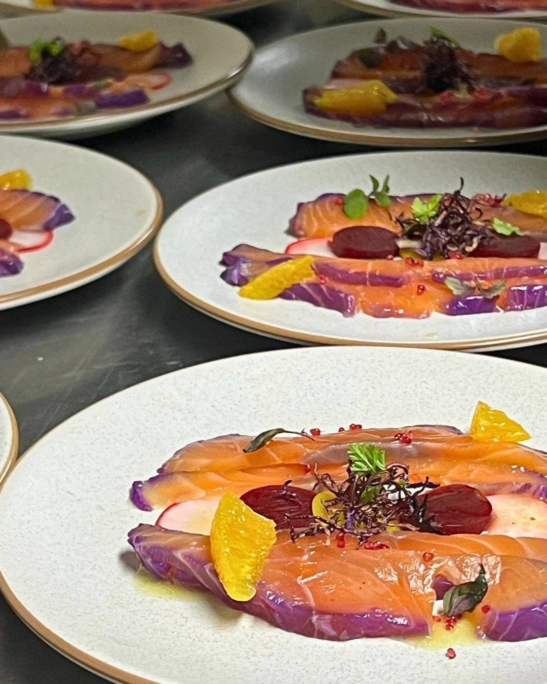 A little throwback to last year&rsquo;s beautiful Mother&rsquo;s Day entr&eacute;e in The Wine Room; cured salmon with cabbage, beetroot, orange, radish &amp; finger lime.

A fresh and elegant start to a very special lunch, and just a glimpse of the 