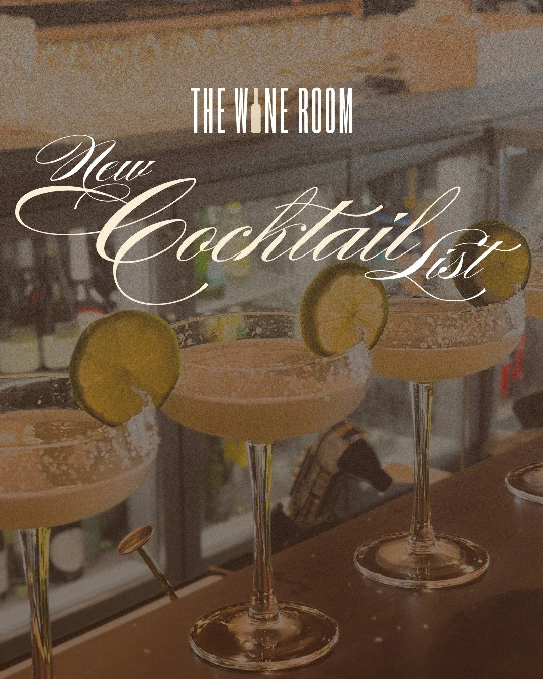 Discover our new cocktail list &amp; Happy Hour.

Our new cocktail menu brings together a refined mix of modern classics and signature creations, designed to suit the long evenings in The Wine Room.

From the bright citrus notes of our Yuzu Negroni t