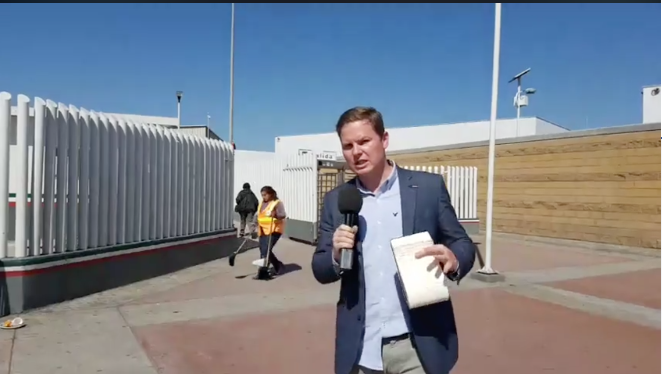 FB Live: 70 Migrants let into US from caravan