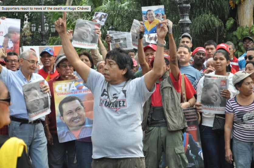 The view from Caracas as a nation mourns Chavez
