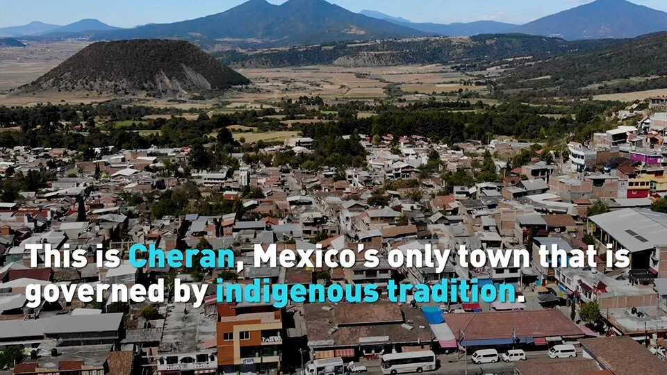 Mexican town reverts to indigenous governance to remain safe from gangsters