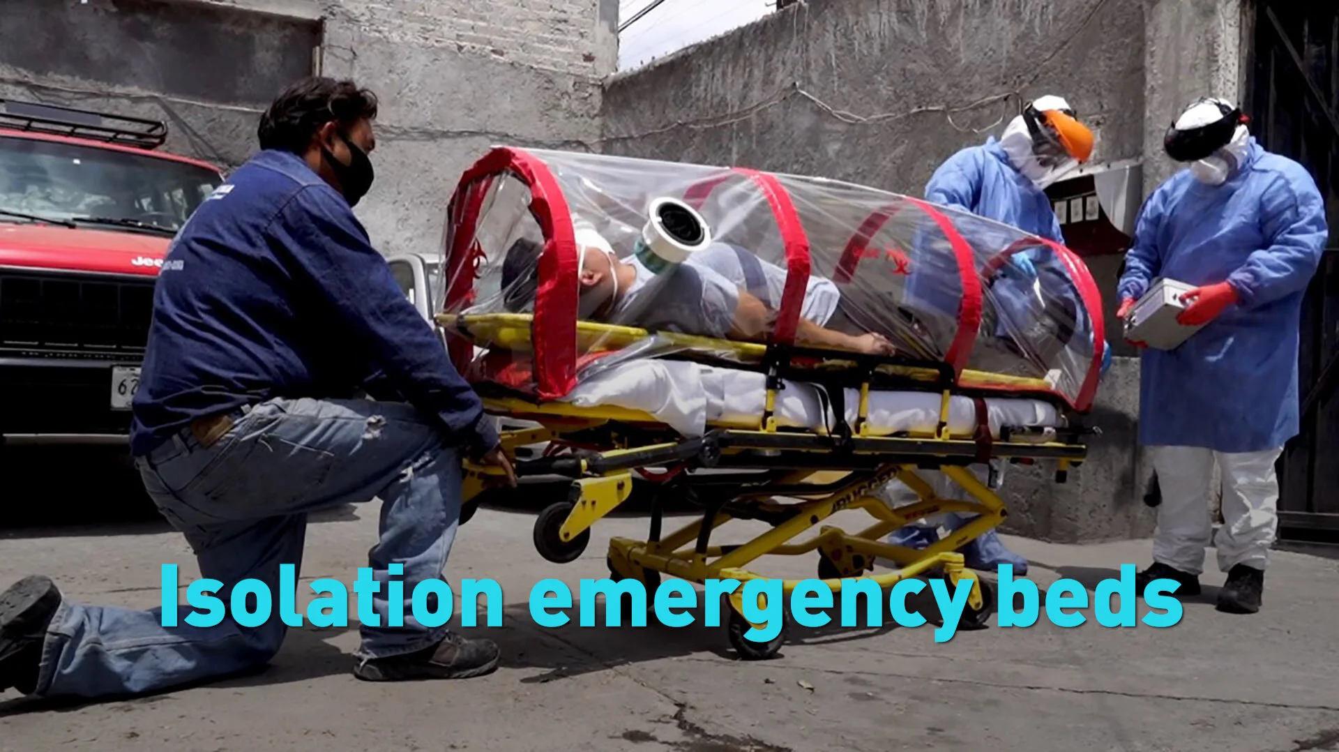 The Isolation Emergency Bed keeps paramedics safe amid the pandemic