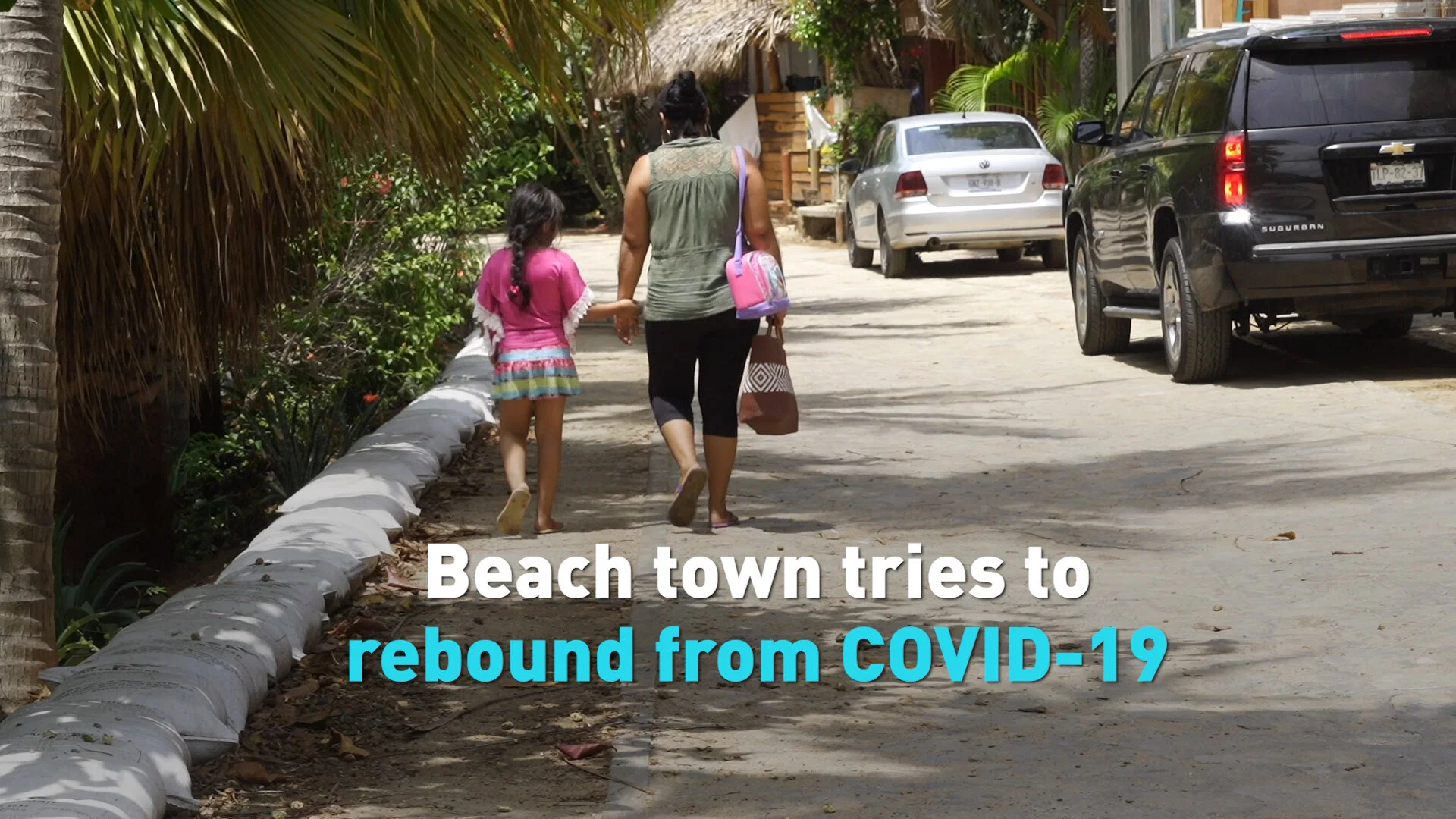 Mexican beach town attempts to rebound from earthquake
