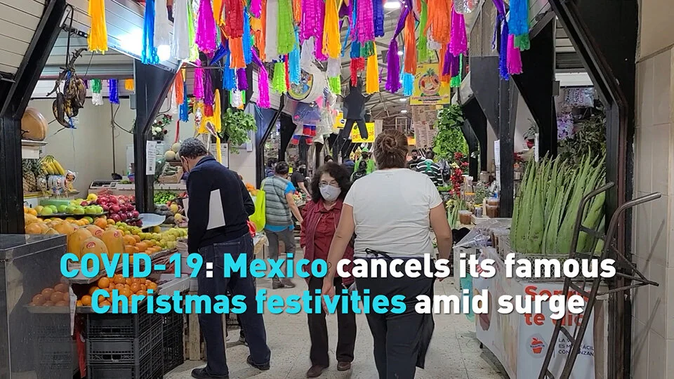 Mexico cancels Christmas over virus surge