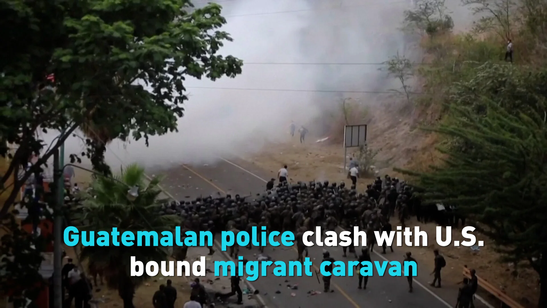 New caravan encounters violence in Guatemala as it sets off