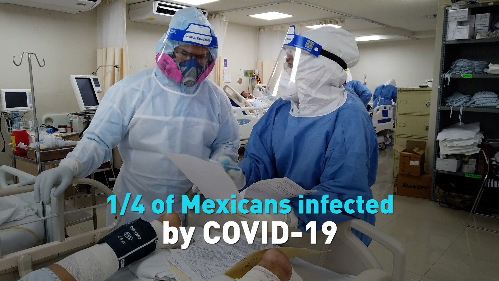 A quarter of all Mexicans have been infected with Covid-19