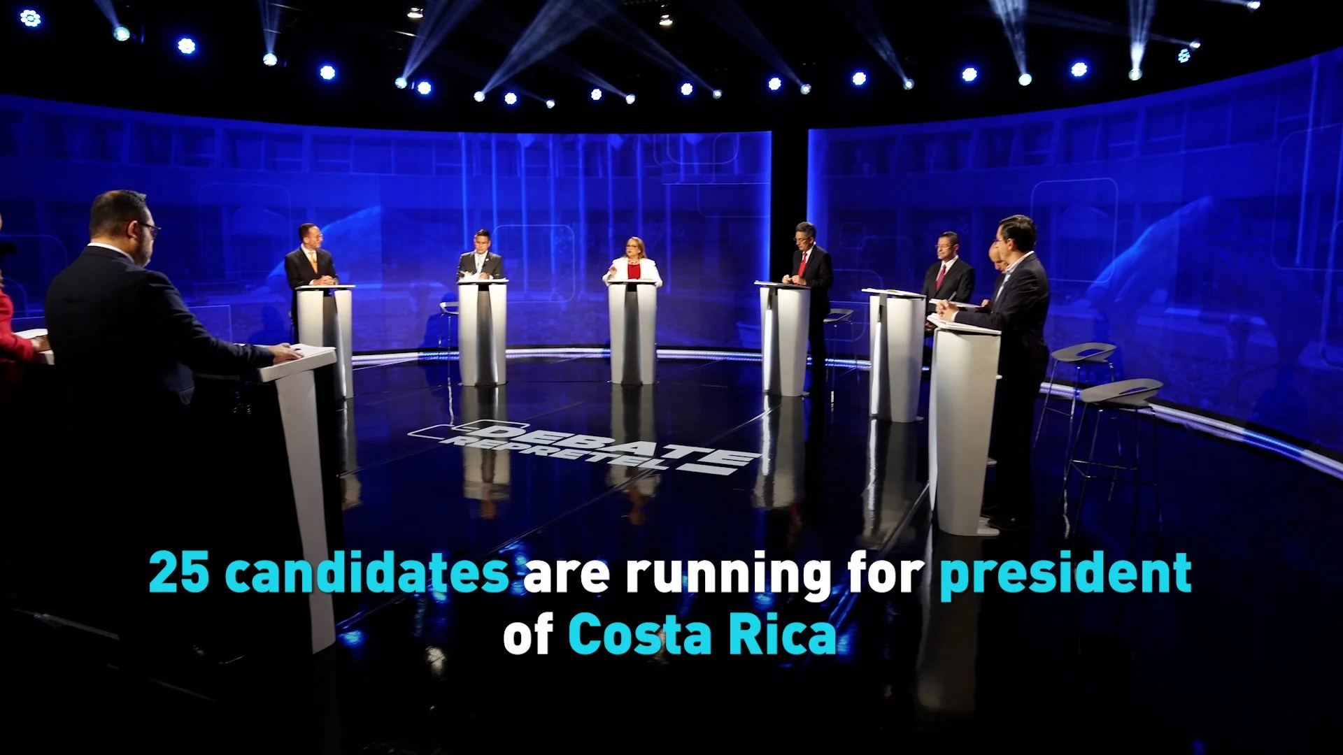 25 candidates run for president in Costa Rica