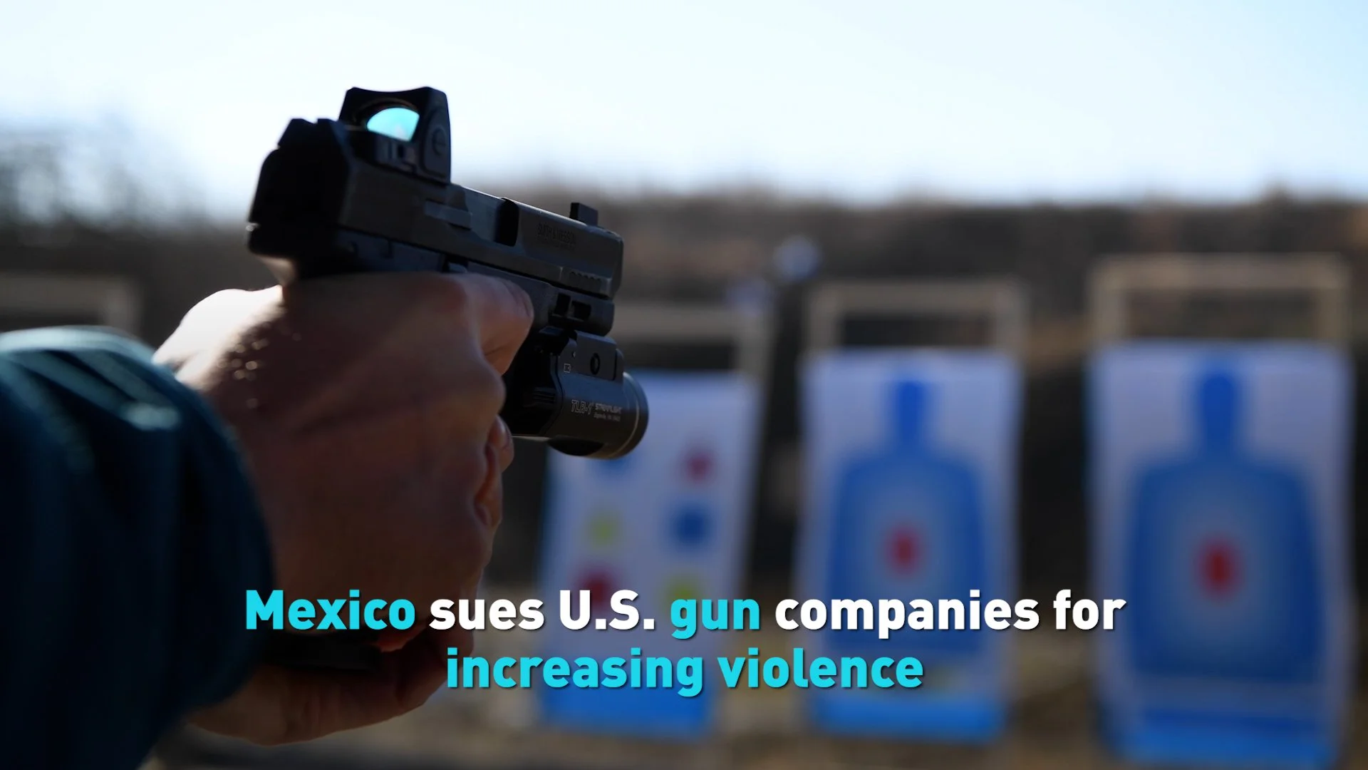 Mexico sues U.S. gun companies over worsening violence