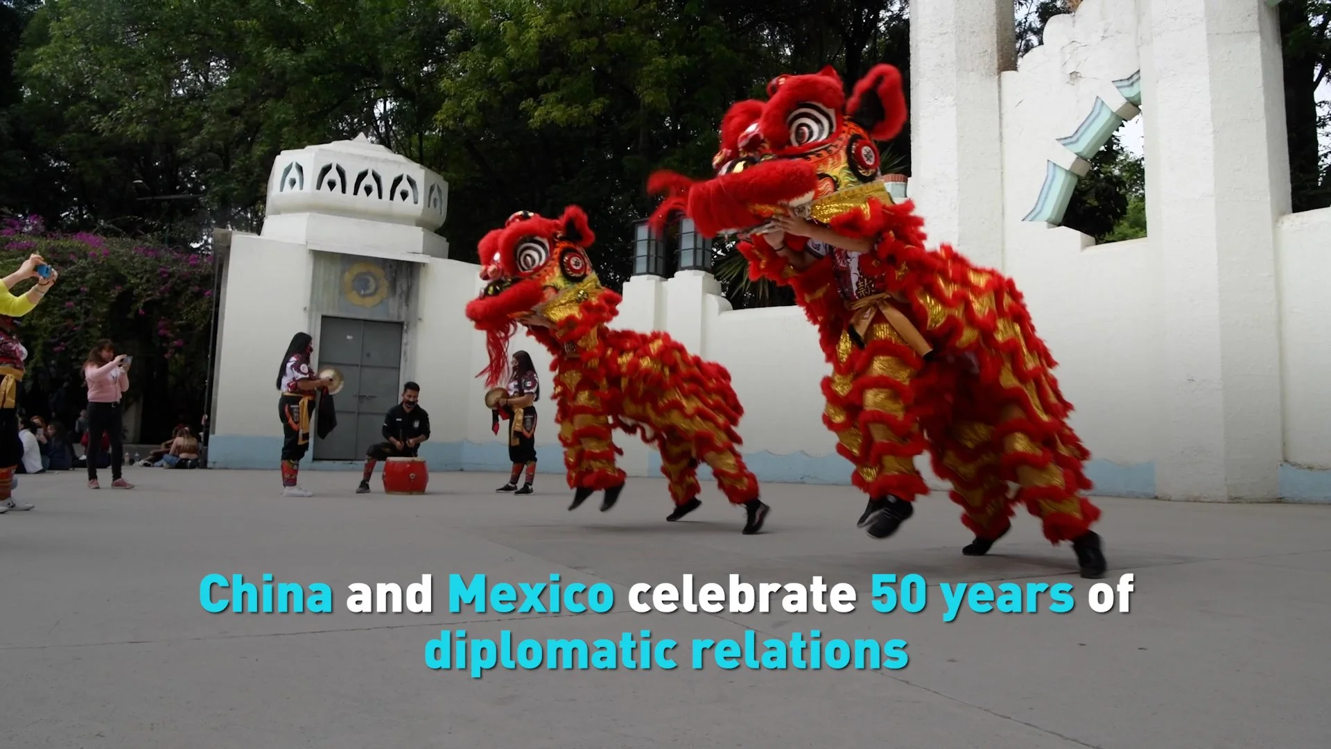 1. China and Mexico celebrate 50 years of diplomatic relations