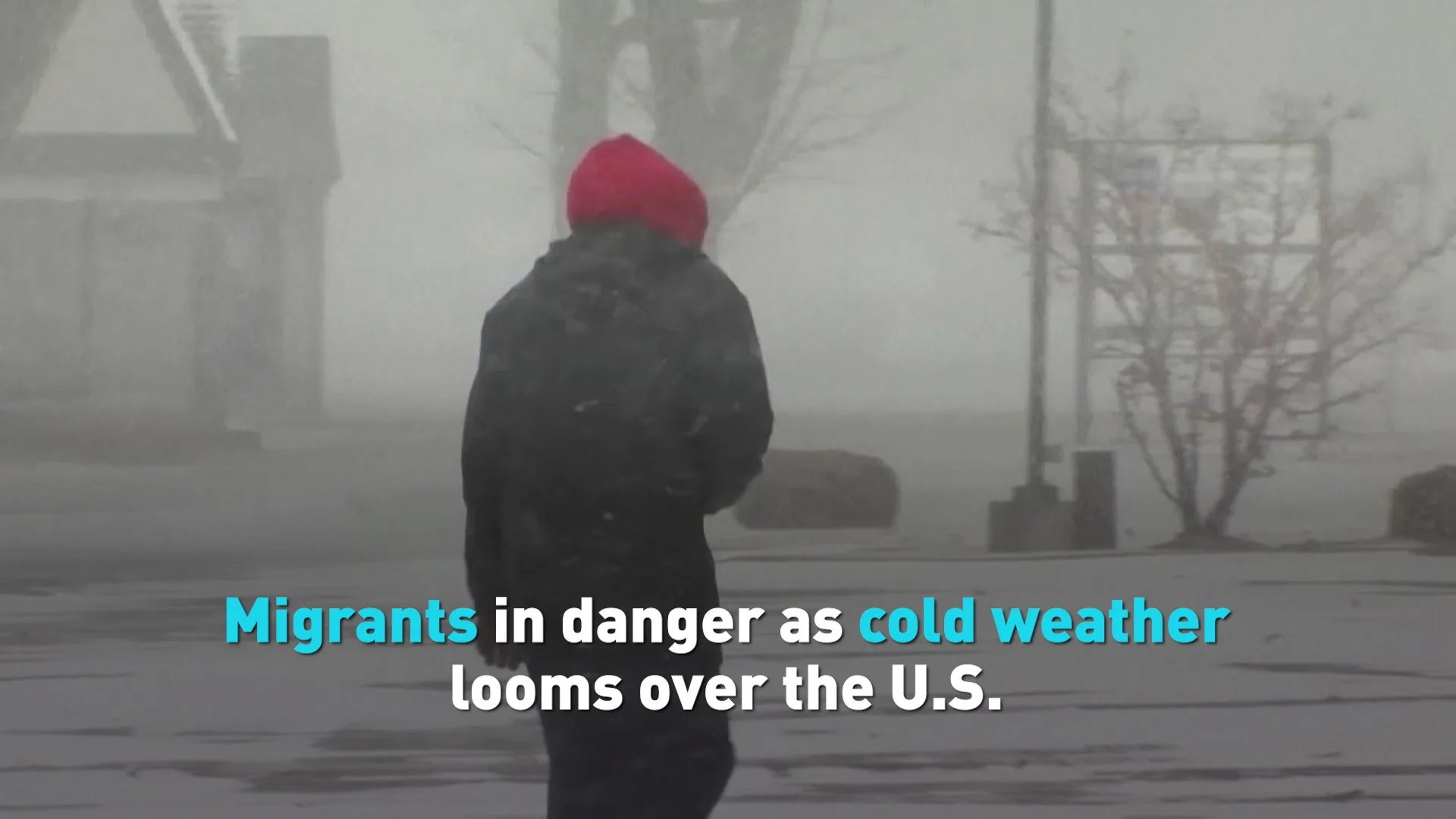 Migrants in danger as cold weather looms over the U.S.