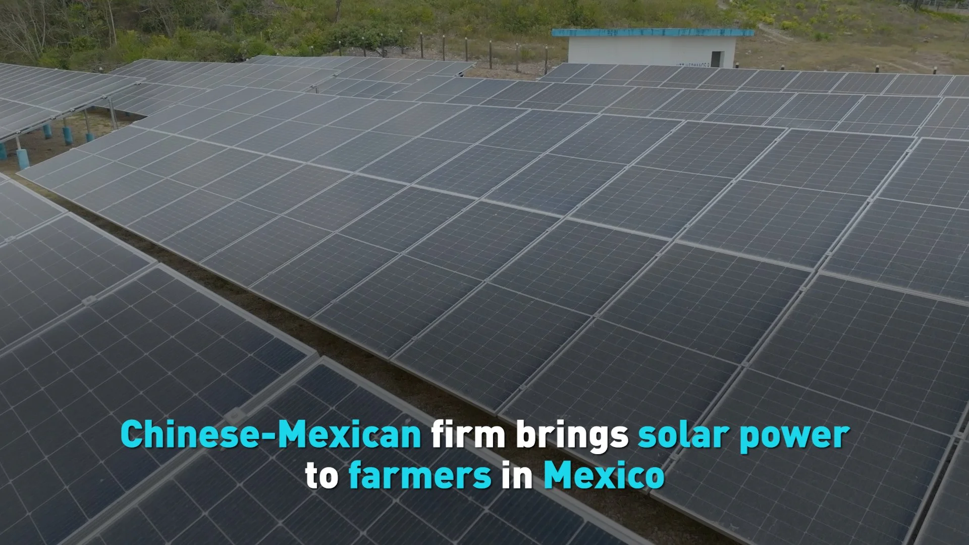 Solar-powered irrigation in the Yucatan