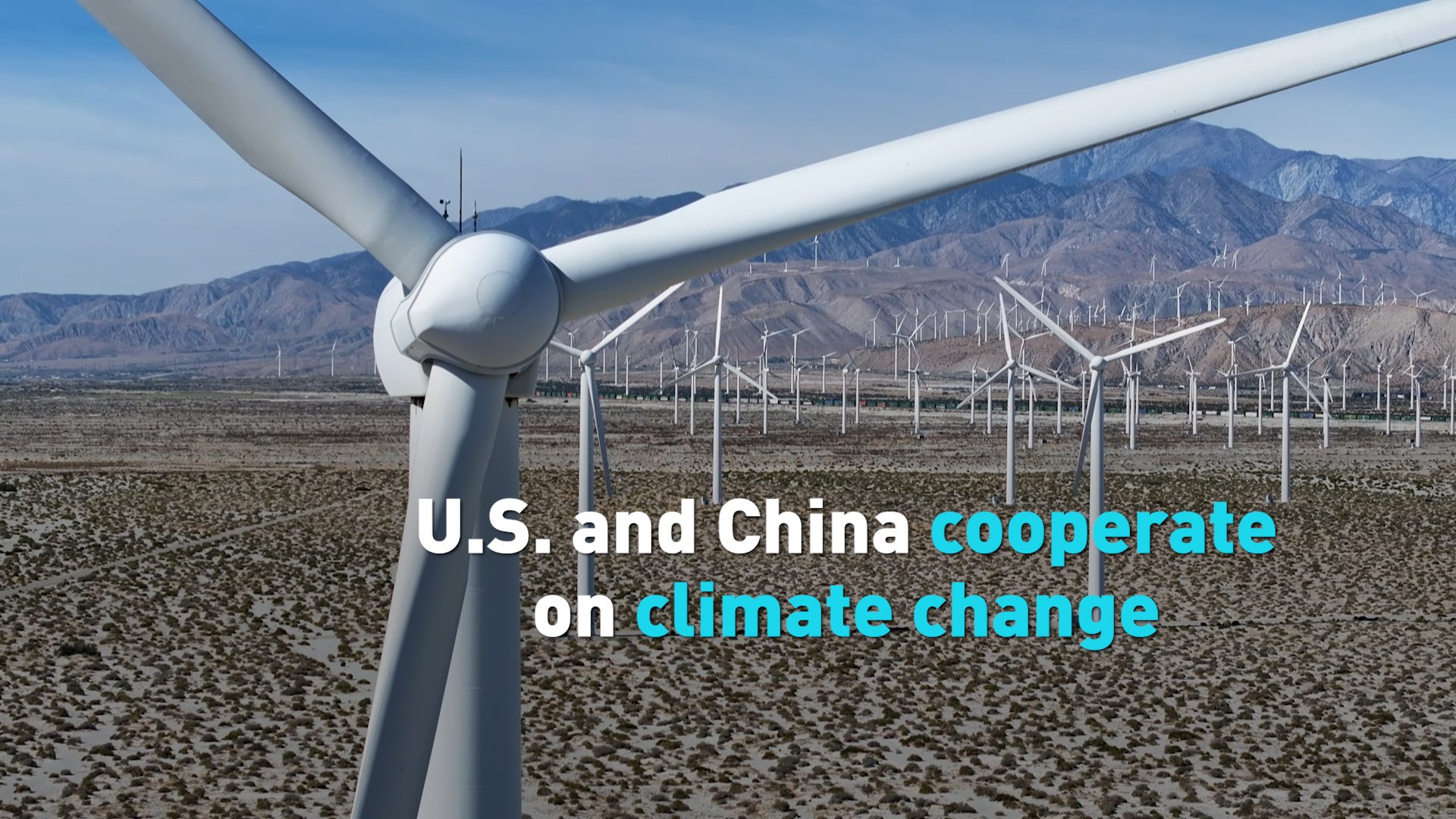 U.S. and China relations improve over climate change