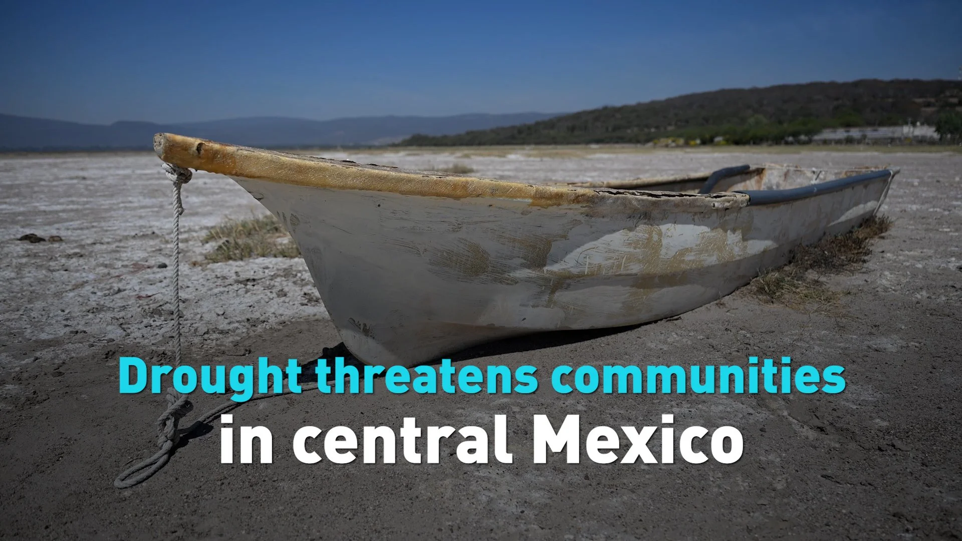 Mexico's second largest lake dries up