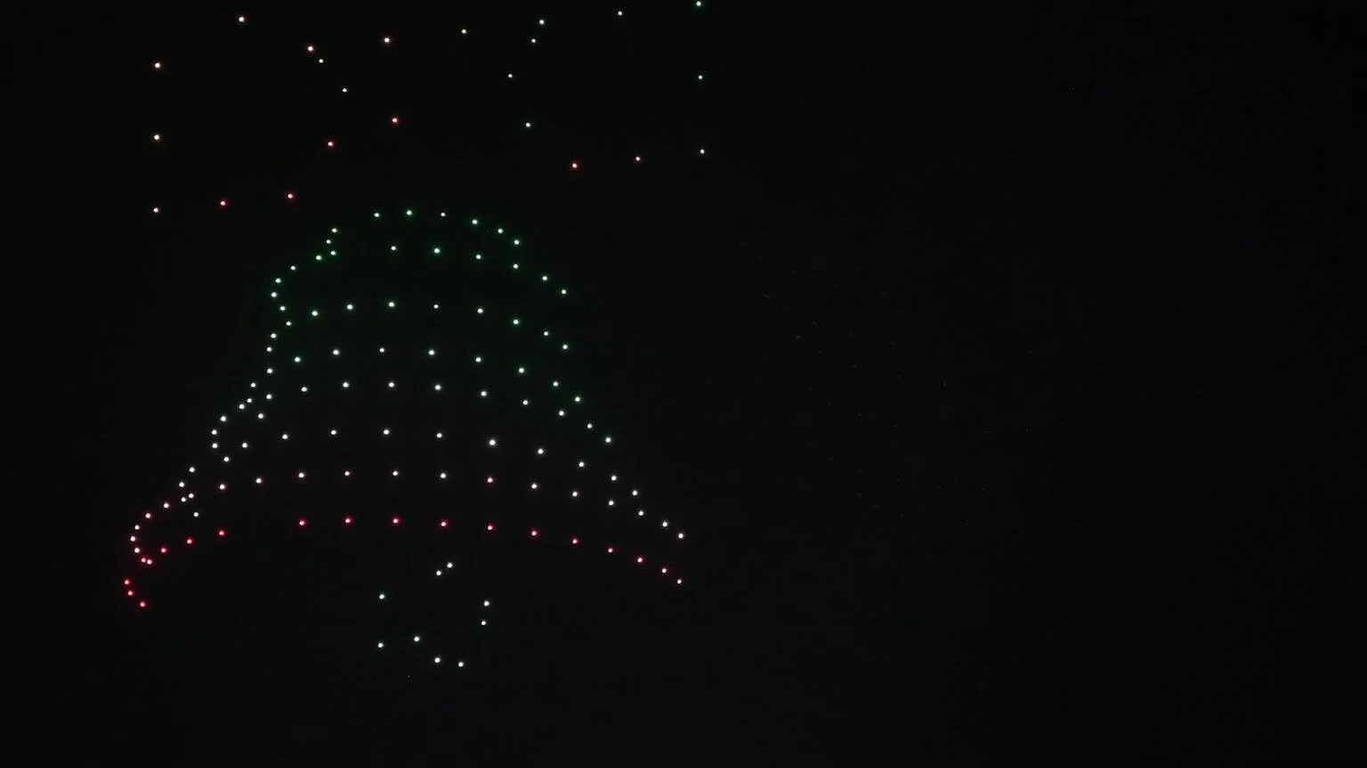 Drones shows replace fireworks at Mexican Independence