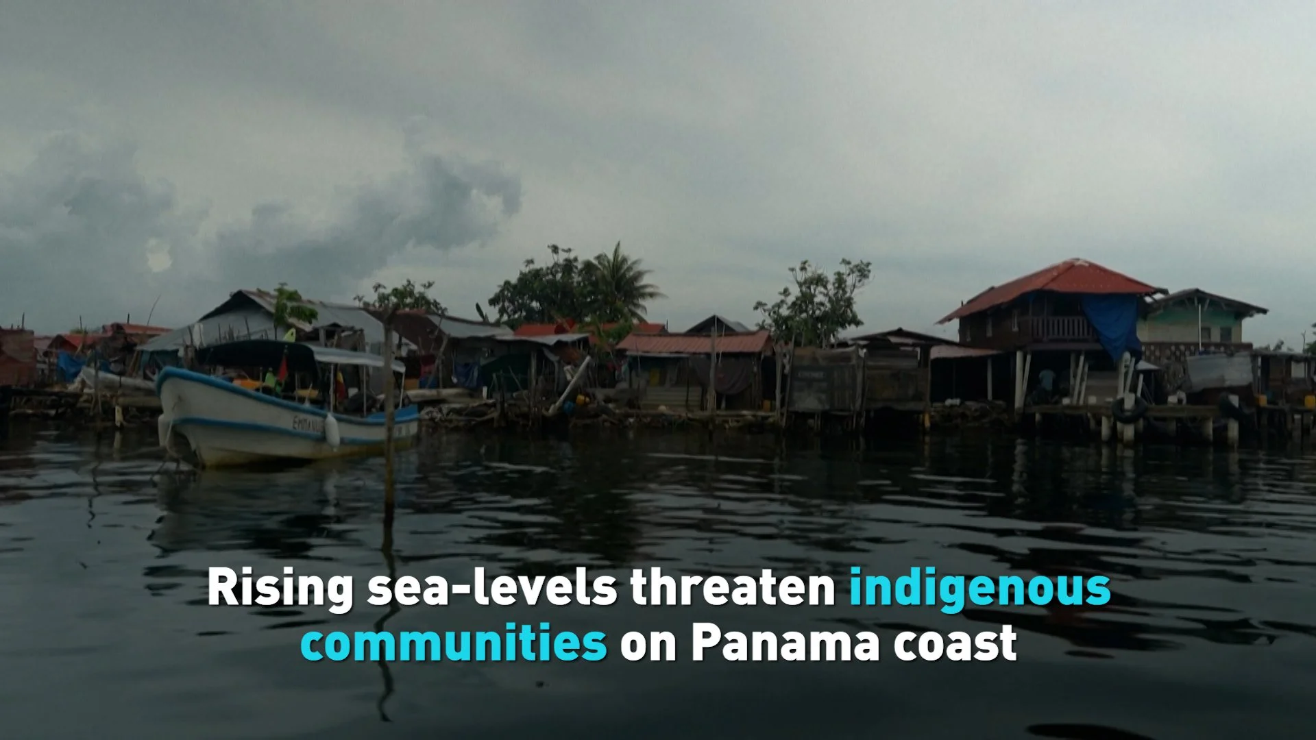 Rising sea levels a threat on Panama coast amid COP30
