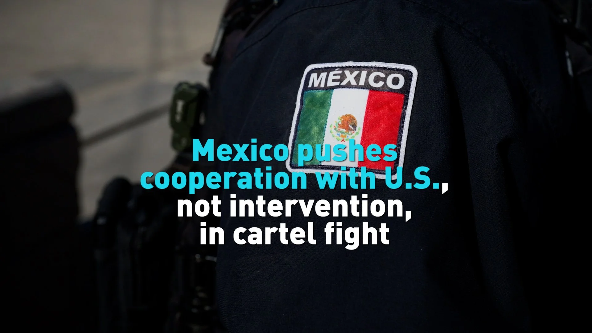 Mexico cracks down on cartels amid U.S. pressure