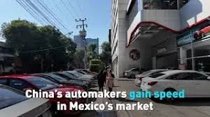 Chinese cars surge in Mexican market
