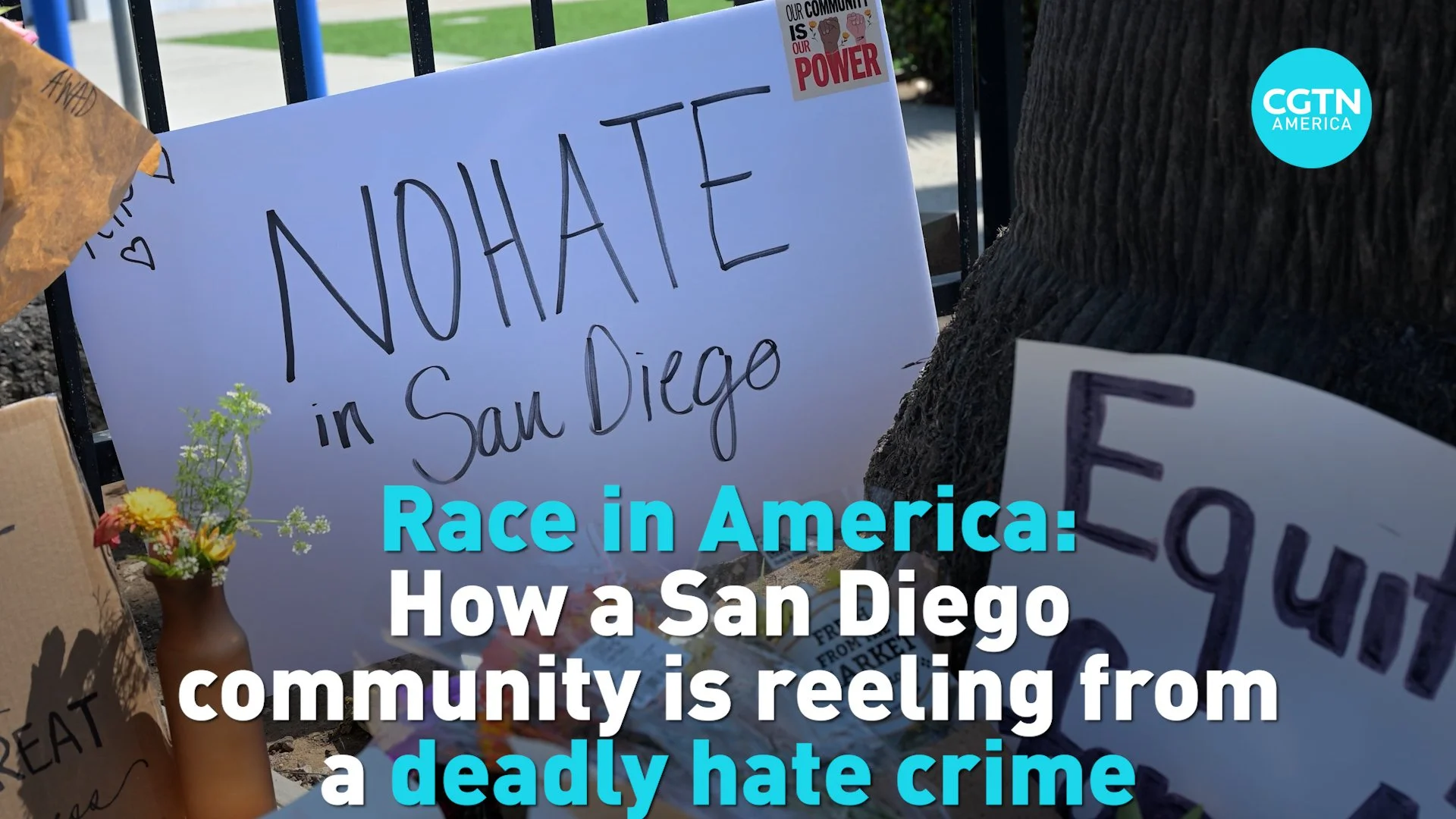 San Diego faces up to hate crime
