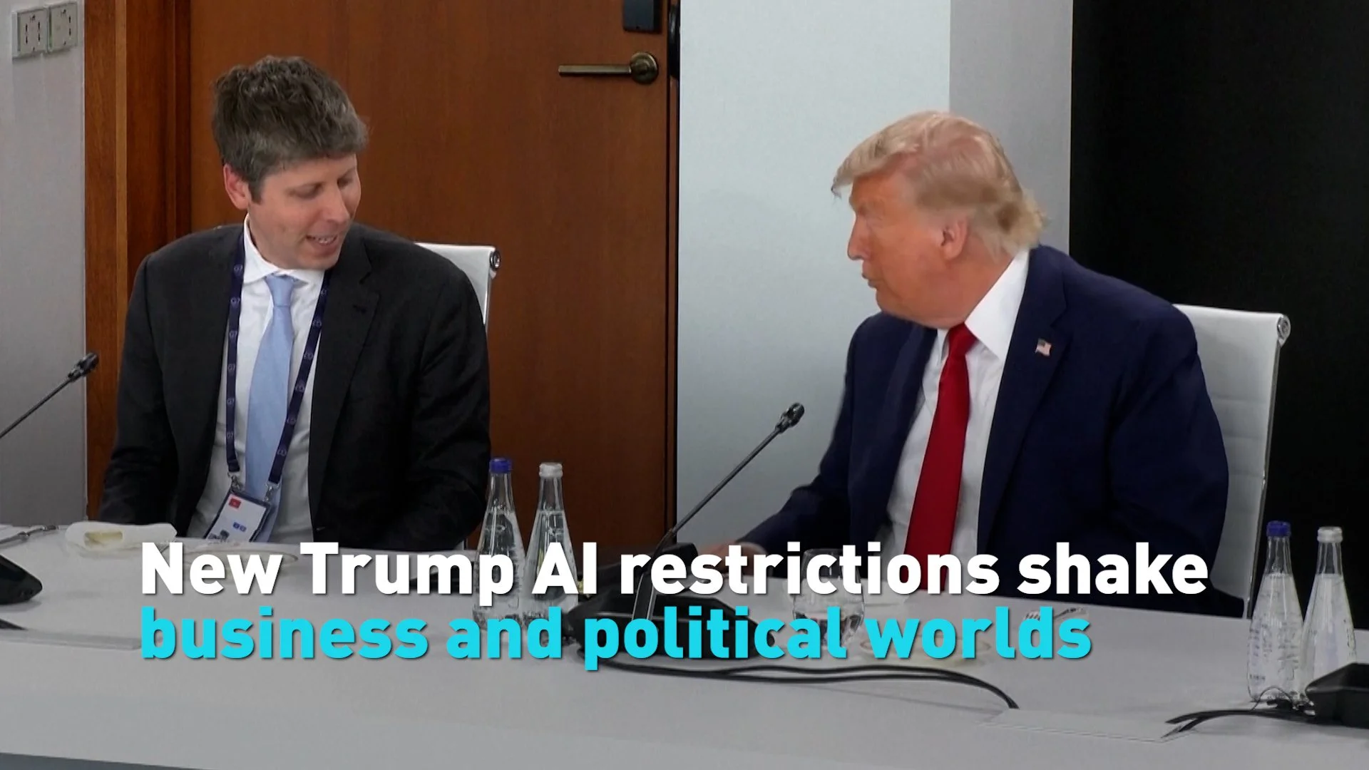 Trump moves to block U.S. AI globally