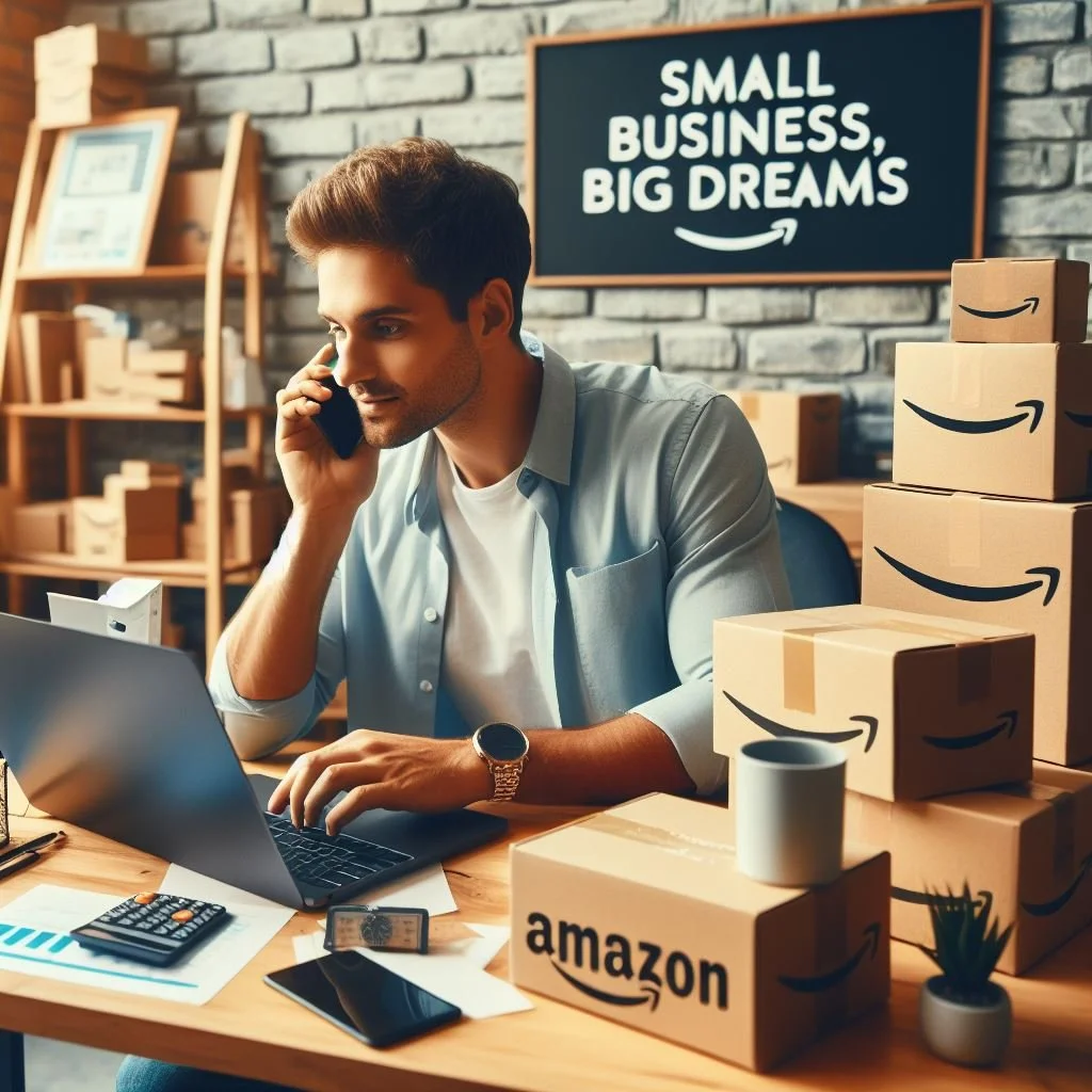 Who are actually the companies operating on Amazon?