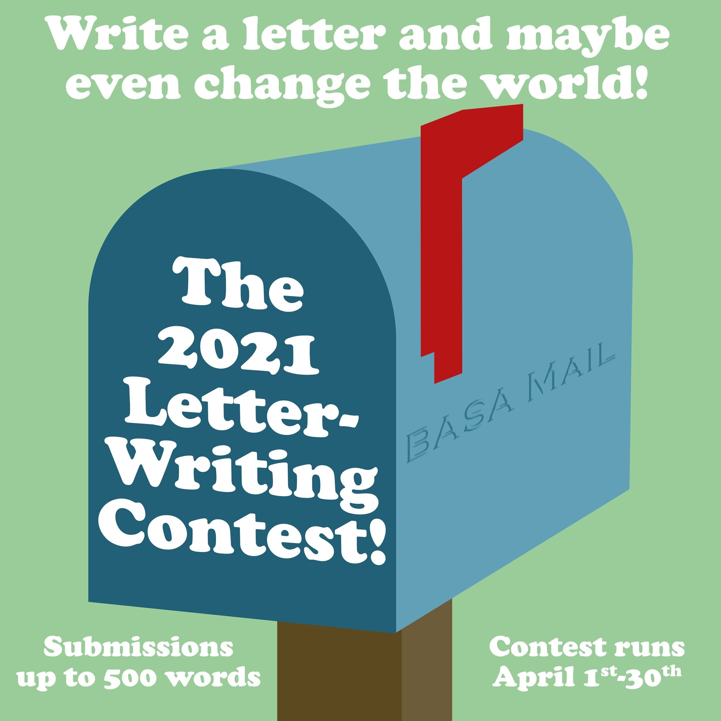 The 2021 Letter Writing Contest