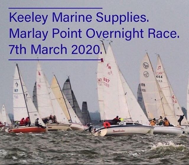 Marley Point Overnight Race next Saturday.