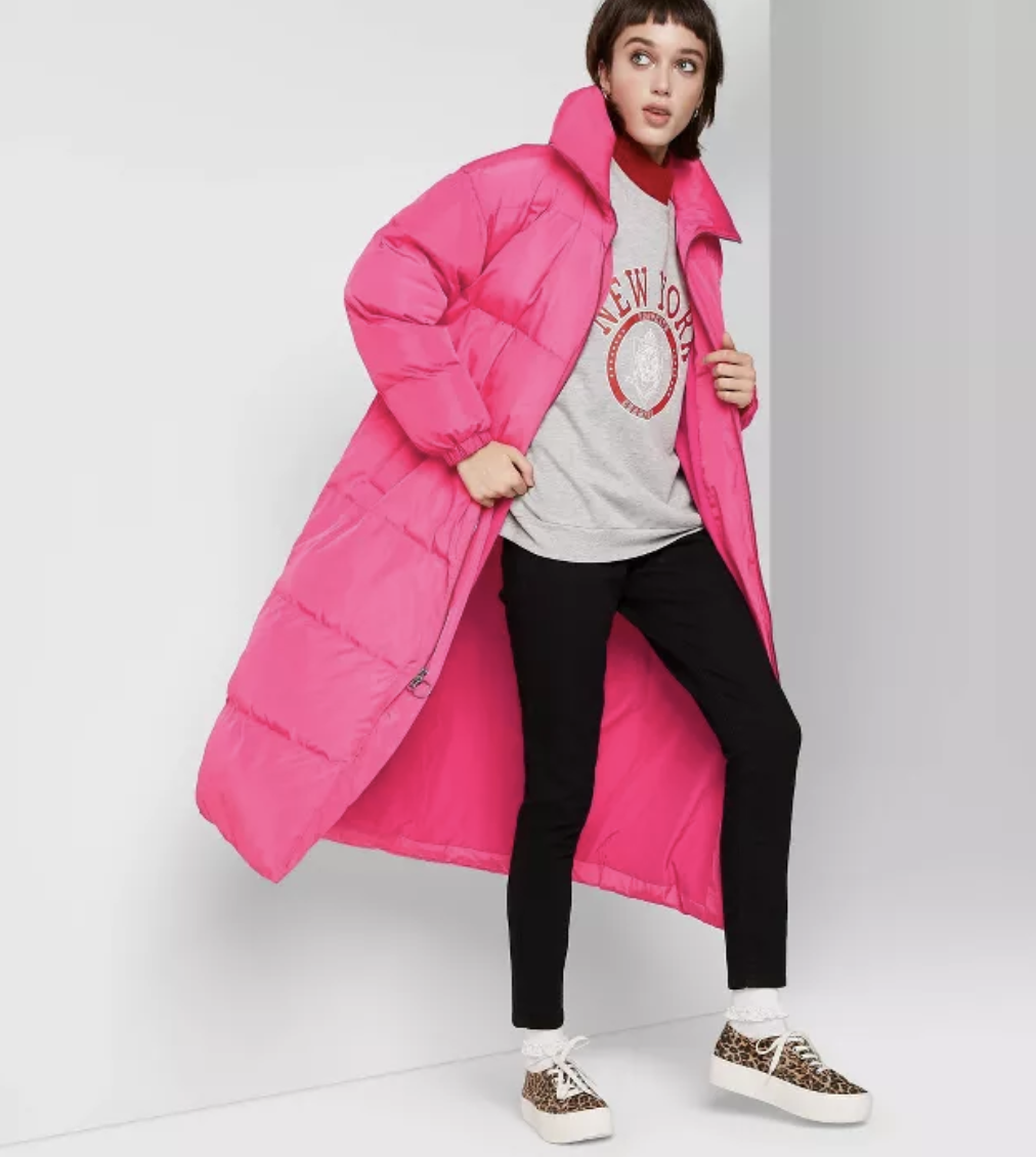 target ladies puffer jacket