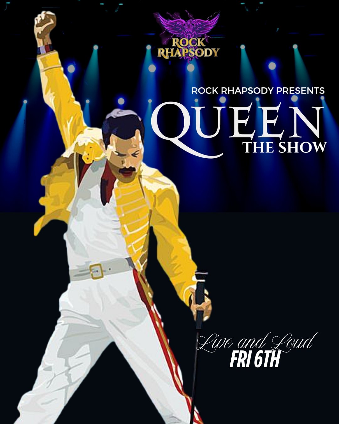 🎤⚡ ARE YOU READY TO ROCK? ⚡🎤
The ultimate Queen tribute is taking over THIS FRIDAY 6TH 👑
Big vocals. Bigger anthems. Even bigger energy.
👉 Comment your favourite Queen song