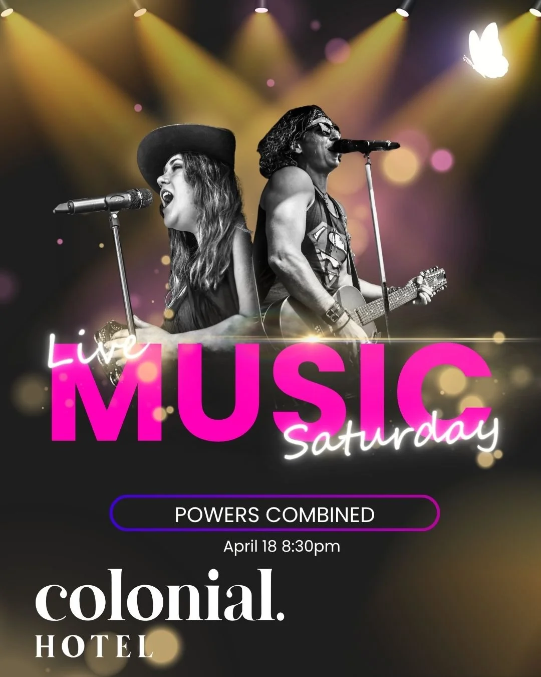 🎶🔥 LIVE MUSIC SATURDAY &ndash; DON&rsquo;T MISS THIS! 🔥🎶

We&rsquo;ve got Powers Combined hitting the stage this Saturday night and bringing the energy all night long 💥

Grab your crew, lock in your spot and get ready for a massive night of live