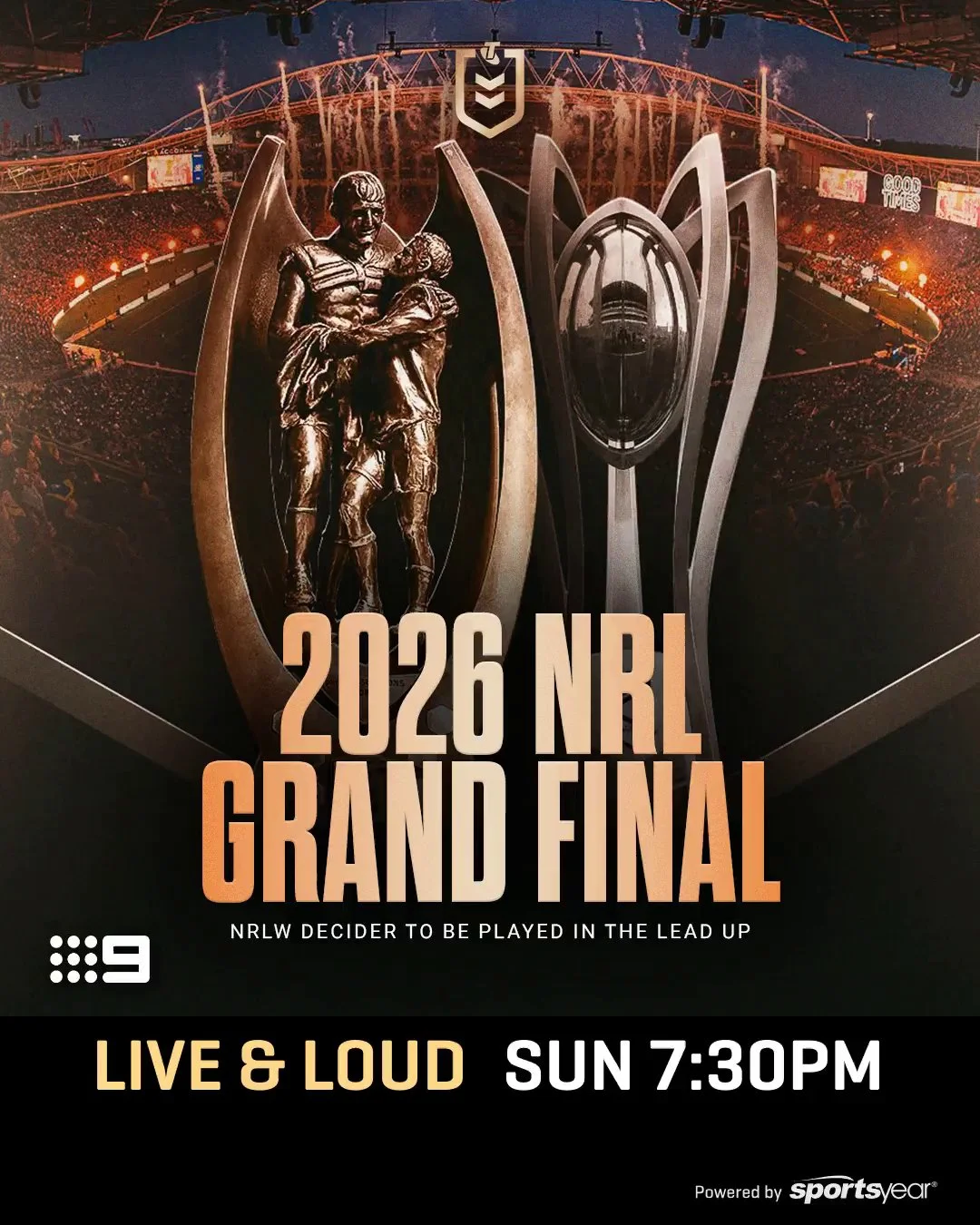 🔥🏉 THE BIGGEST NIGHT IN RUGBY LEAGUE IS HERE! 🏉🔥

The 2026 NRL GRAND FINAL takes over the Colonial Hotel this Sunday night! 🏆

Catch every tackle, try and massive moment LIVE &amp; LOUD with the atmosphere only Grand Final night can bring! 🍻📺
