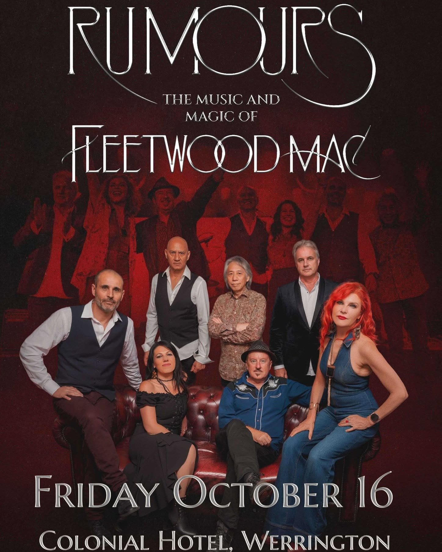 🎸✨ THE MUSIC &amp; MAGIC OF FLEETWOOD MAC IS COMING TO THE COLONIAL! ✨🎸

Get ready for a night of timeless hits, incredible harmonies and pure Fleetwood Mac magic as RUMOURS &ndash; The Music and Magic of Fleetwood Mac takes the stage this Friday n
