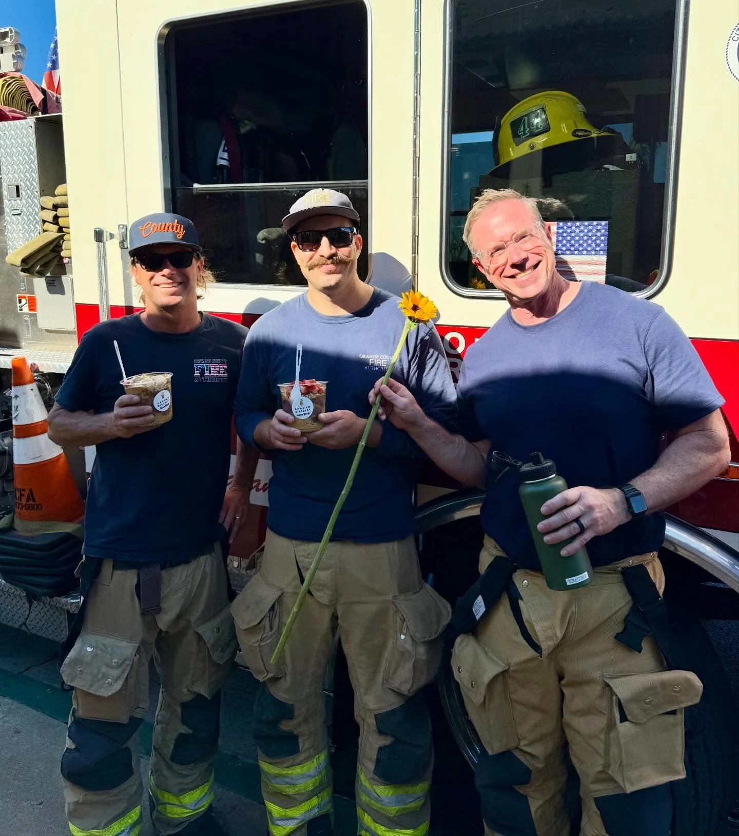 Shout out to Station 44 for always stopping by! We appreciate all your hard work! 🚒❤️