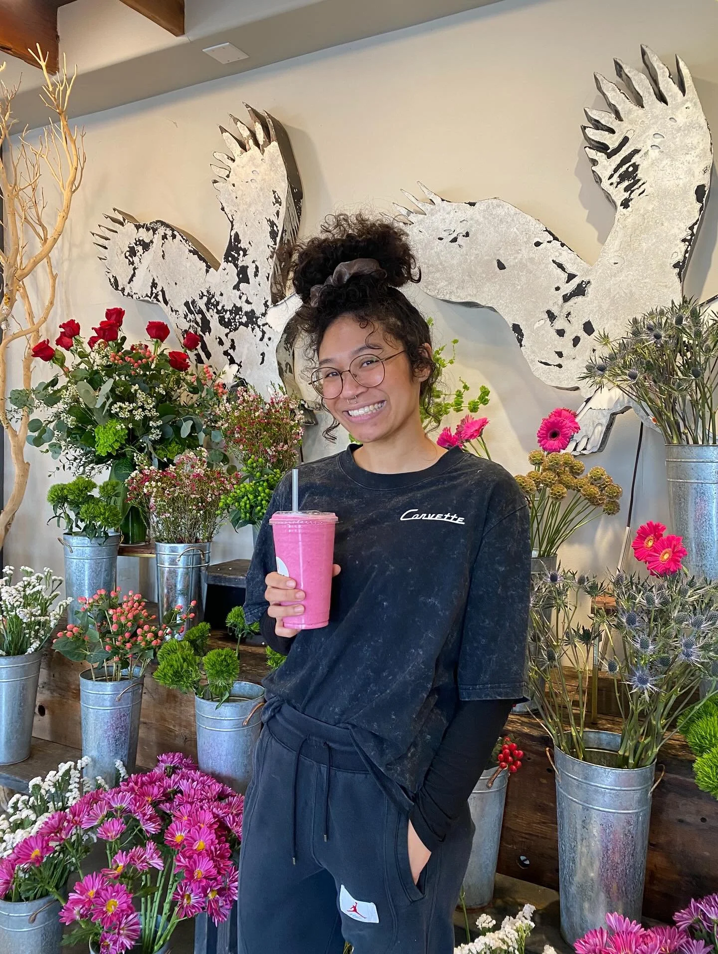 Our Devynn&rsquo;s girls love Garden District 😍 The lovely Mckenna&rsquo;s go-to order is our February special, the Sweetheart smoothie 💖💞

Made with strawberries, pineapple, pitaya, collagen, and coconut milk, our Sweetheart smoothie is a perfect
