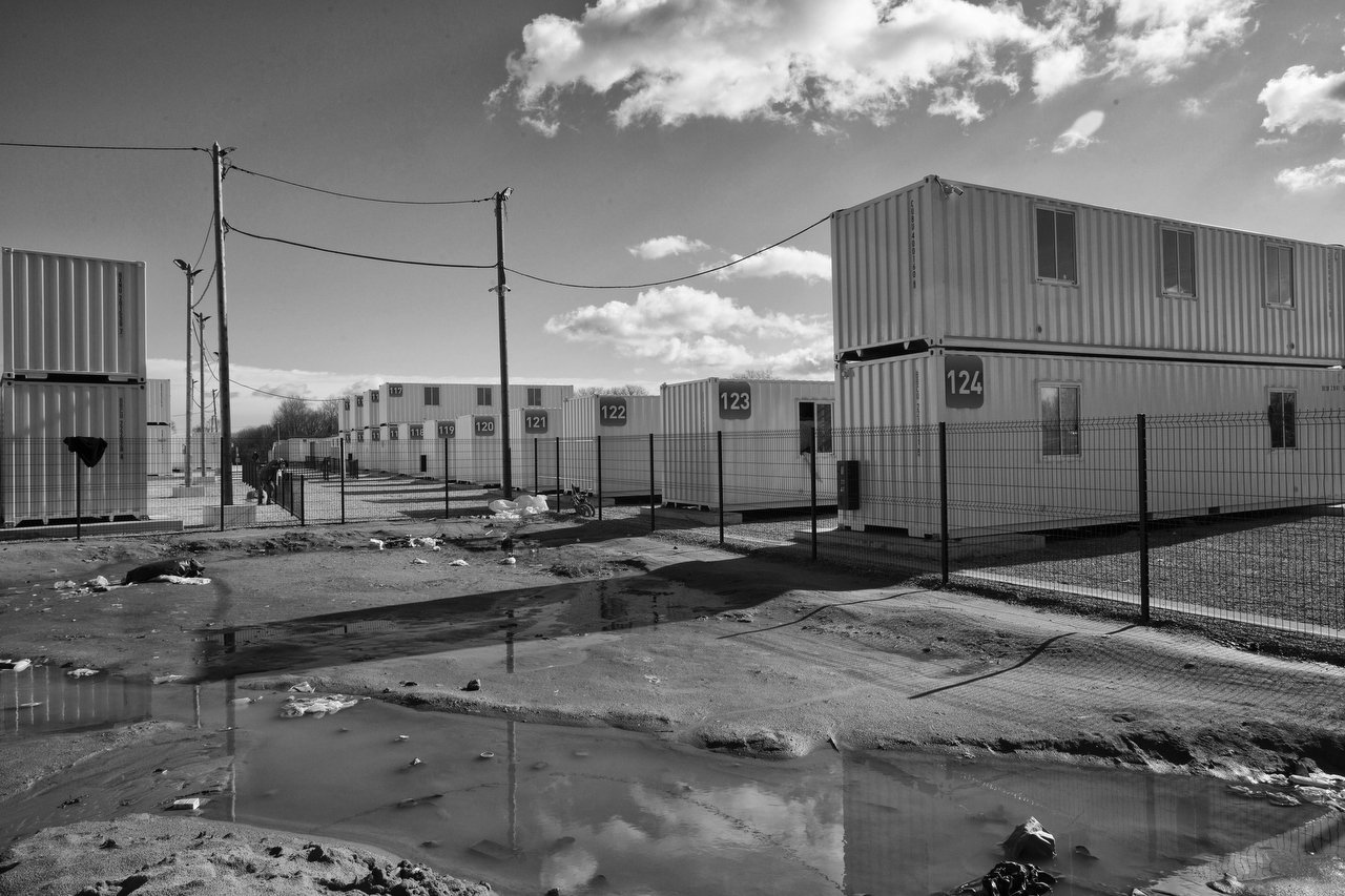  Last days for Jungle of Calais, in the next days will be demolished Eritrean church & tents of 1K transmigrants, Calais, France, March 4, 2016. Credit Photo © Delmi Alvarez. 