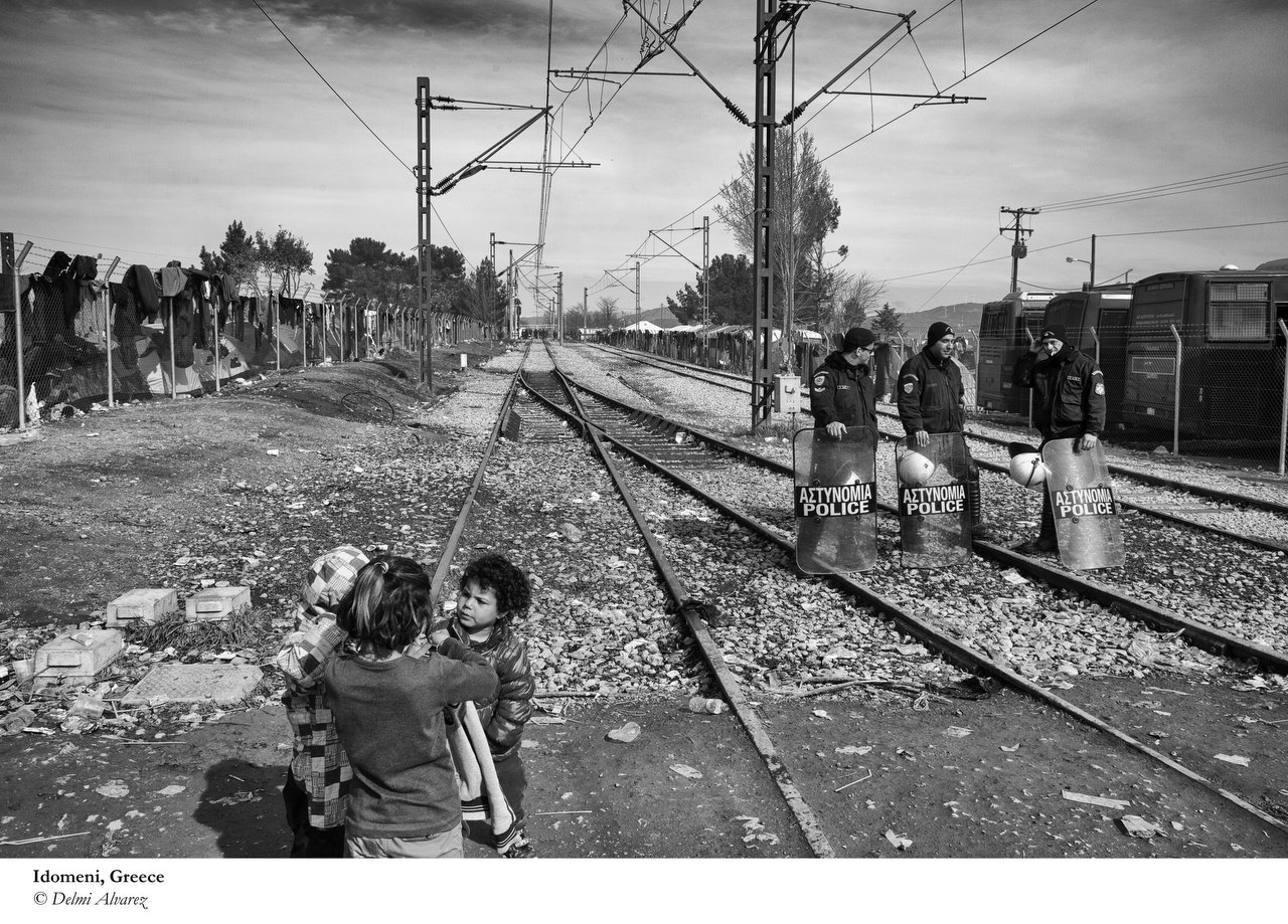  Last days for Jungle of Calais, in the next days will be demolished Eritrean church & tents of 1K transmigrants, Calais, France, March 4, 2016. Credit Photo © Delmi Alvarez. 